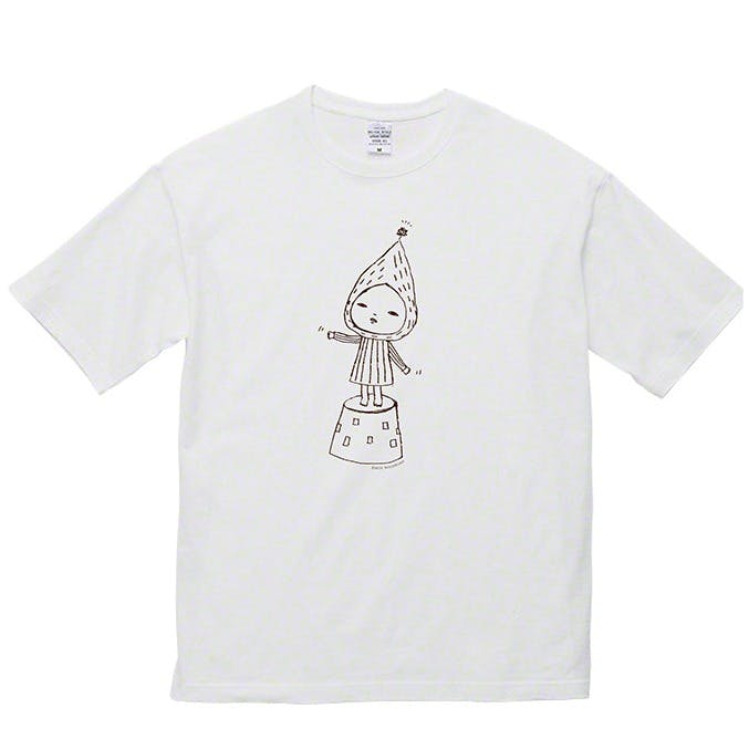 中村萌 Tシャツ Lサイズ "wibbly wobbly" Moe Nakamura T-shirt Lsize "wibbly wobbly"