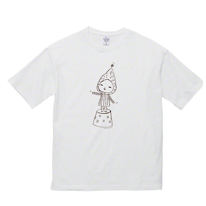 中村萌 Tシャツ Lサイズ "wibbly wobbly" Moe Nakamura T-shirt Lsize "wibbly wobbly"
