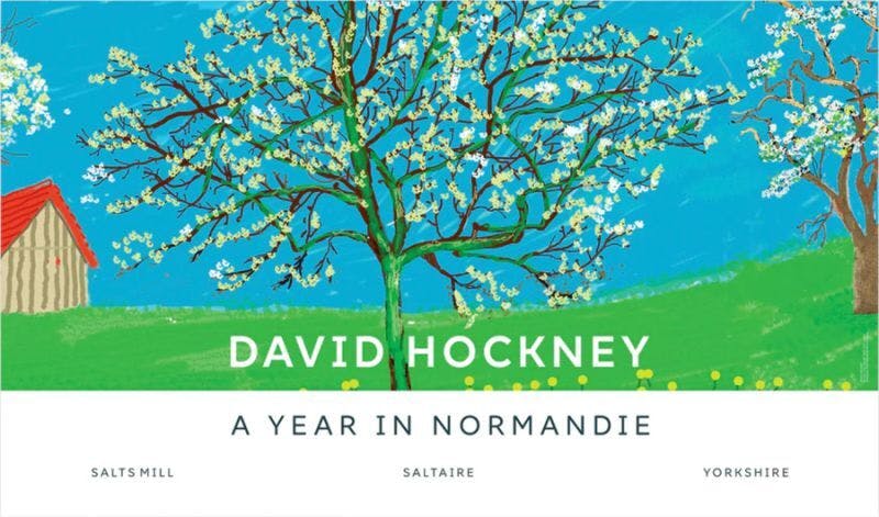 A Year in Normandie（Blossom Tree）ポスター + オーダーフレーム