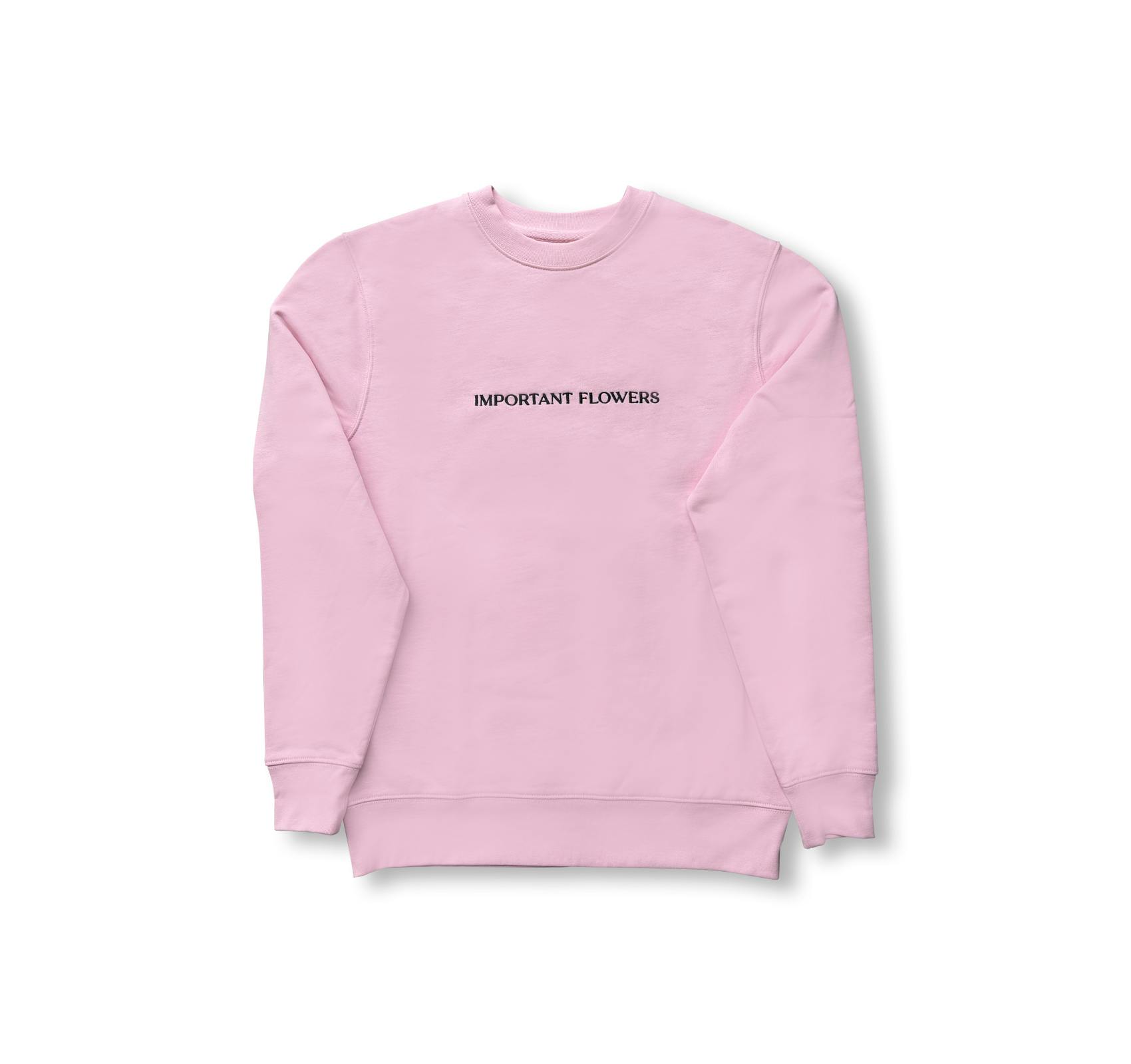 IMPORTANT FLOWERS SWEATSHIRT