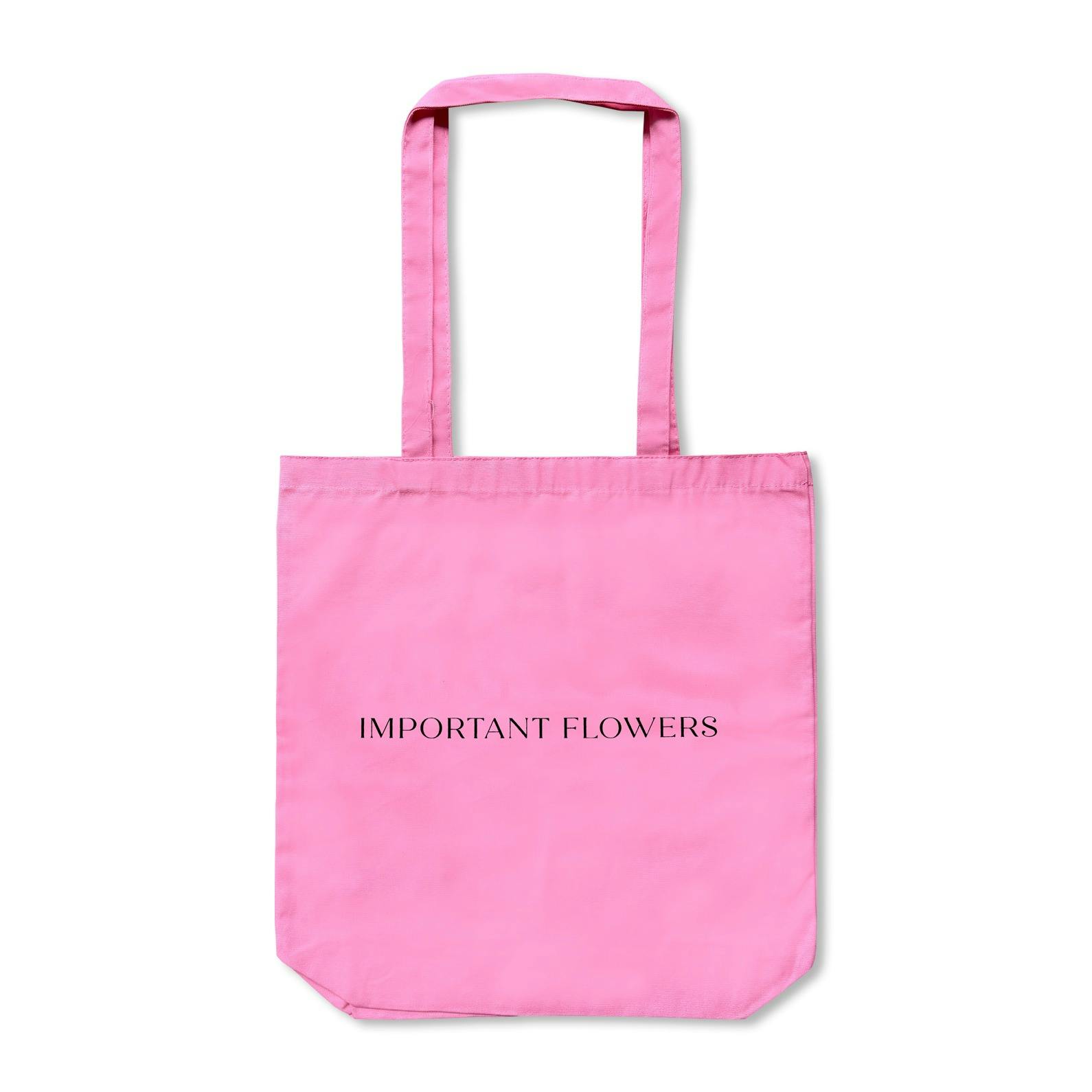 IMPORTANT FLOWERS TOTE BAG