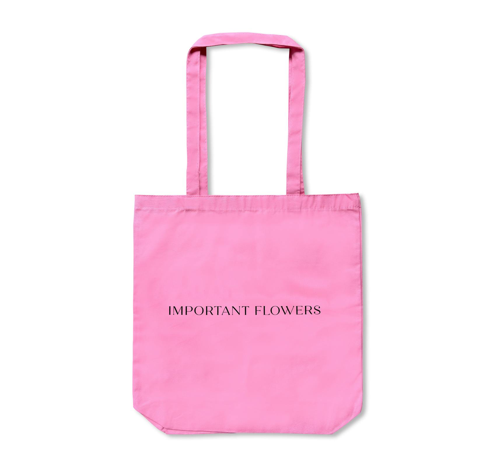 IMPORTANT FLOWERS TOTE BAG