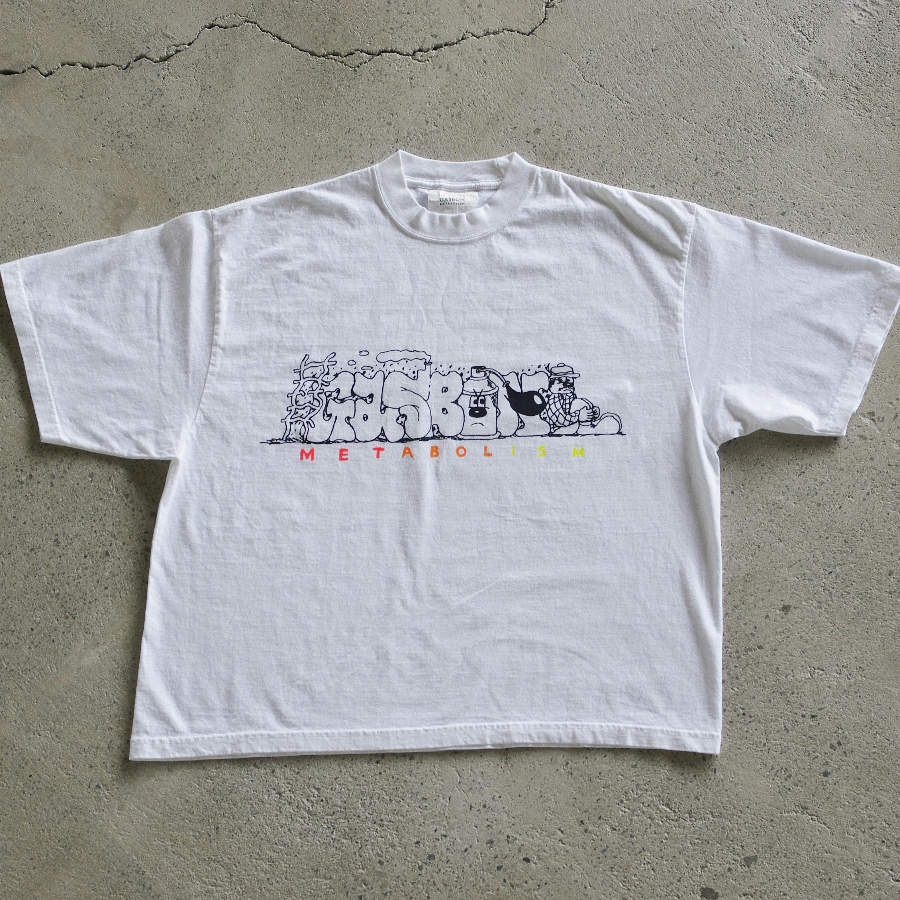 GASBON x DIEGO T-shirt リターンズ 2026/white Msize