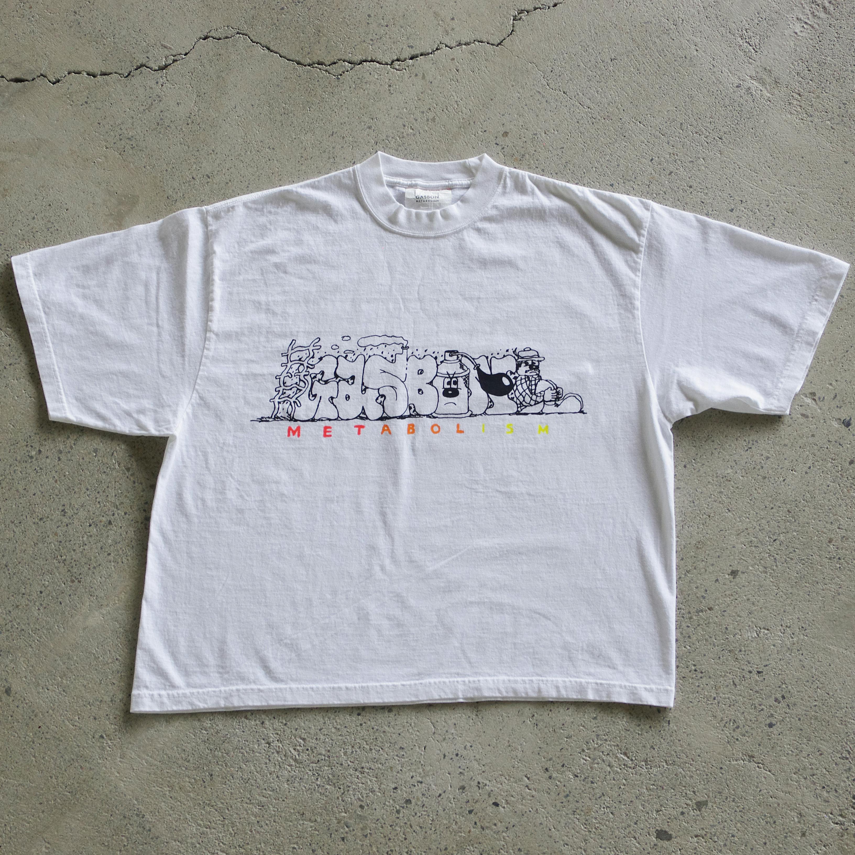 GASBON x DIEGO T-shirt リターンズ 2026/white Msize