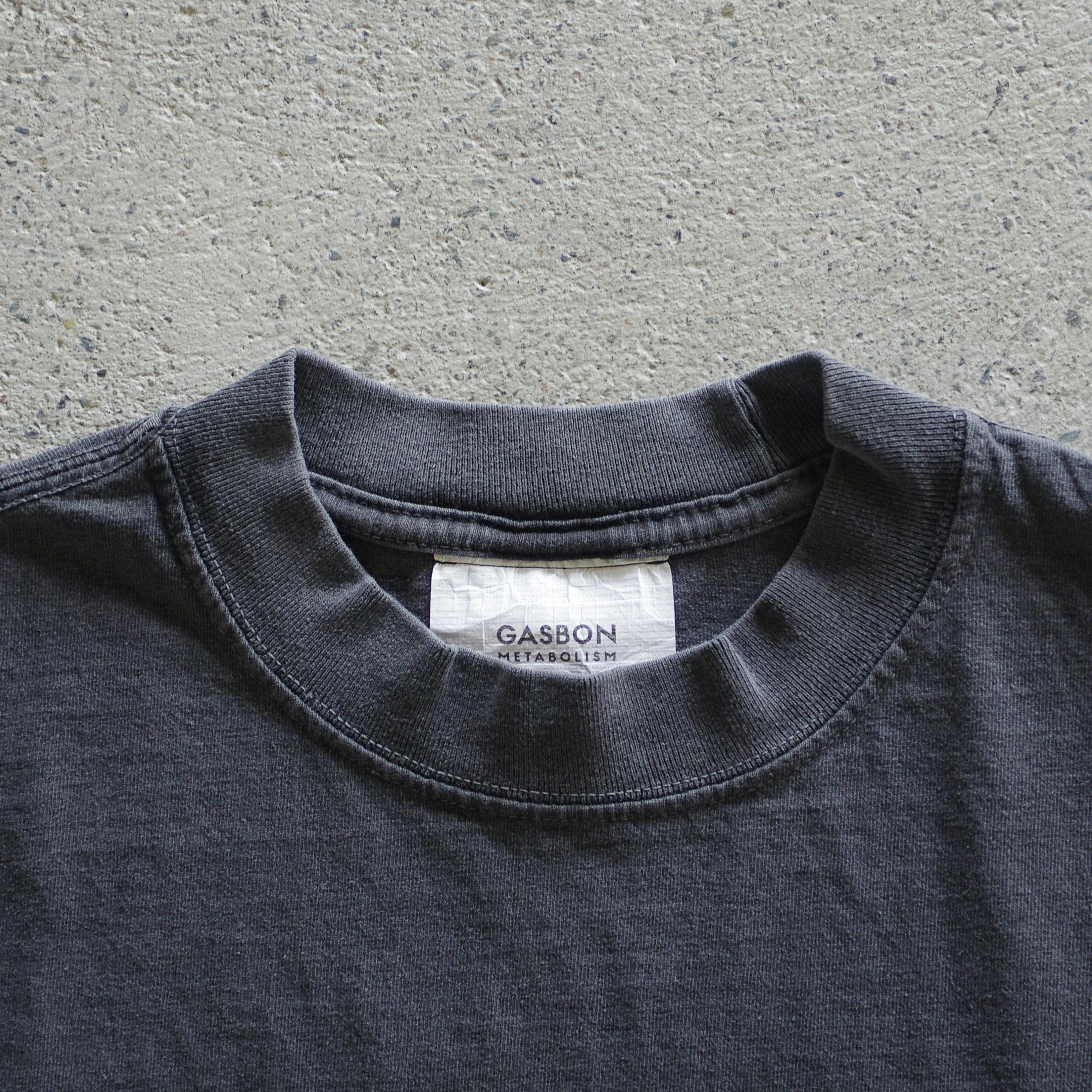 GASBON METABOLISM  〈G〉T-shirt　ブラック　S size