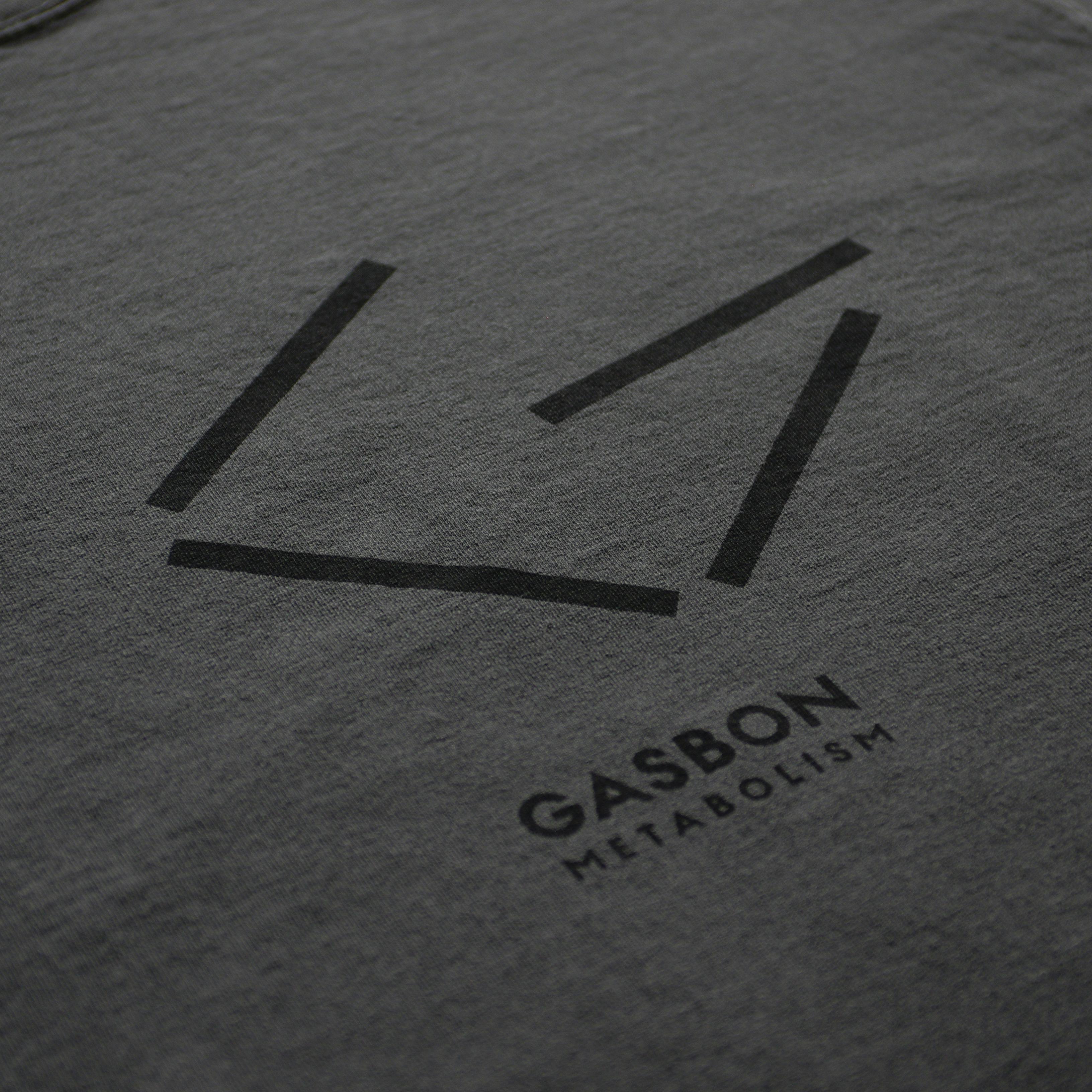 GASBON METABOLISM  〈G〉T-shirt　ブラック　S size