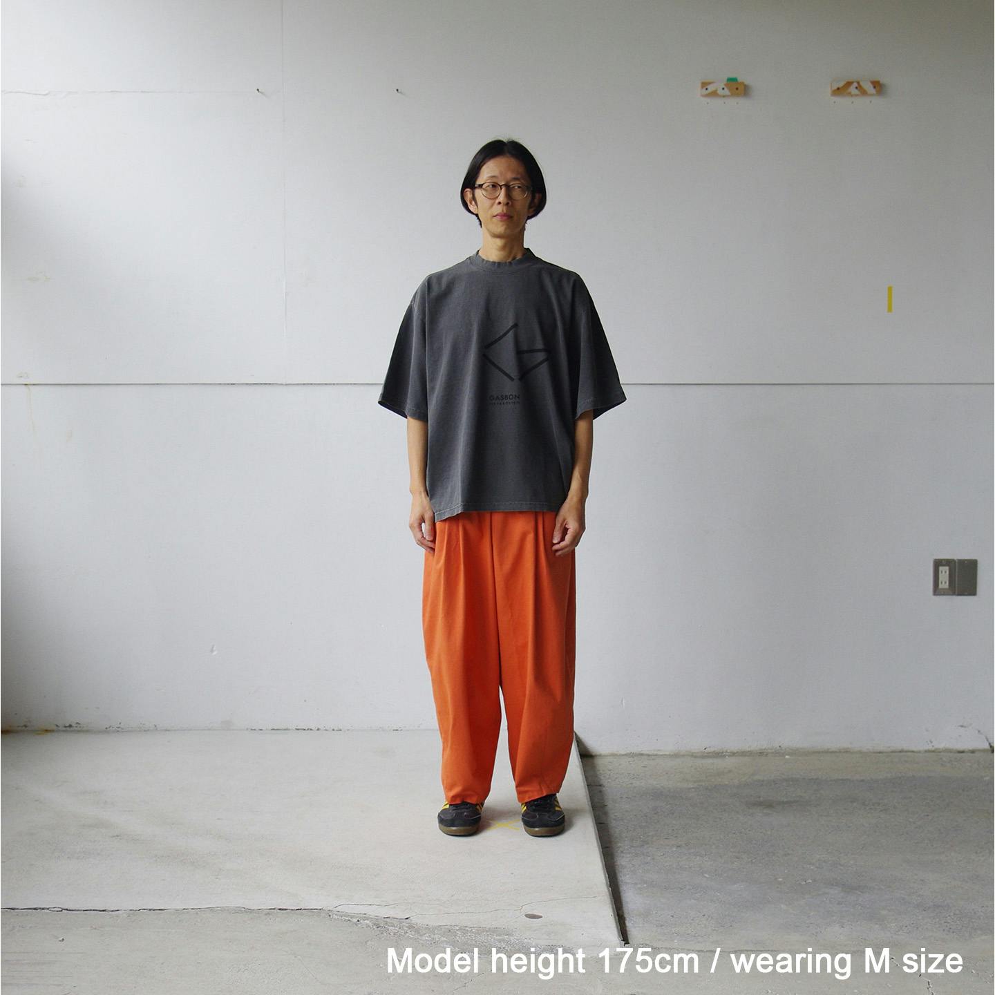 GASBON METABOLISM  〈G〉T-shirt　ブラック　S size