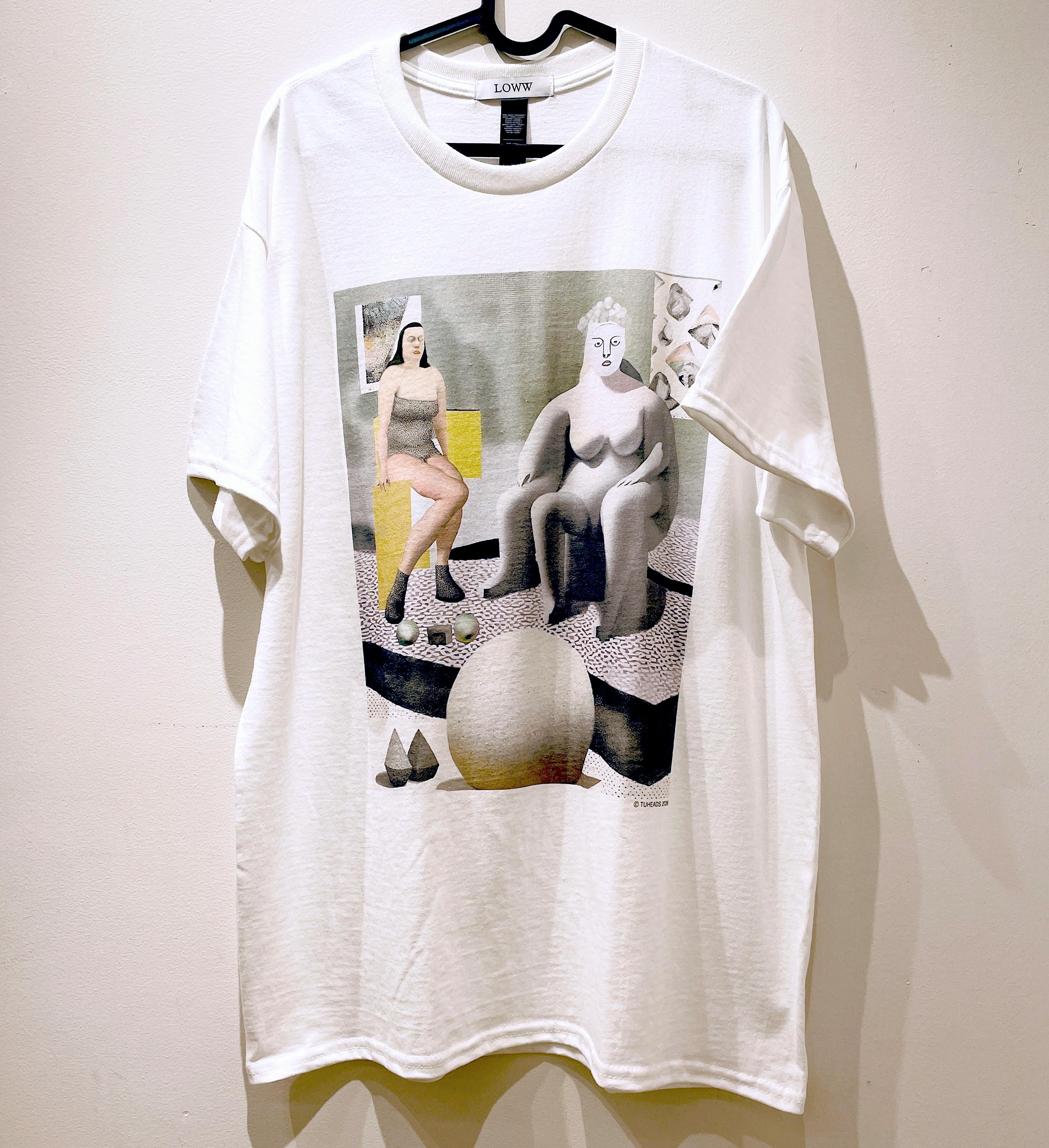 【受注生産】TUHEADS T-shirt Uncertain Brushstrokes　Mサイズ