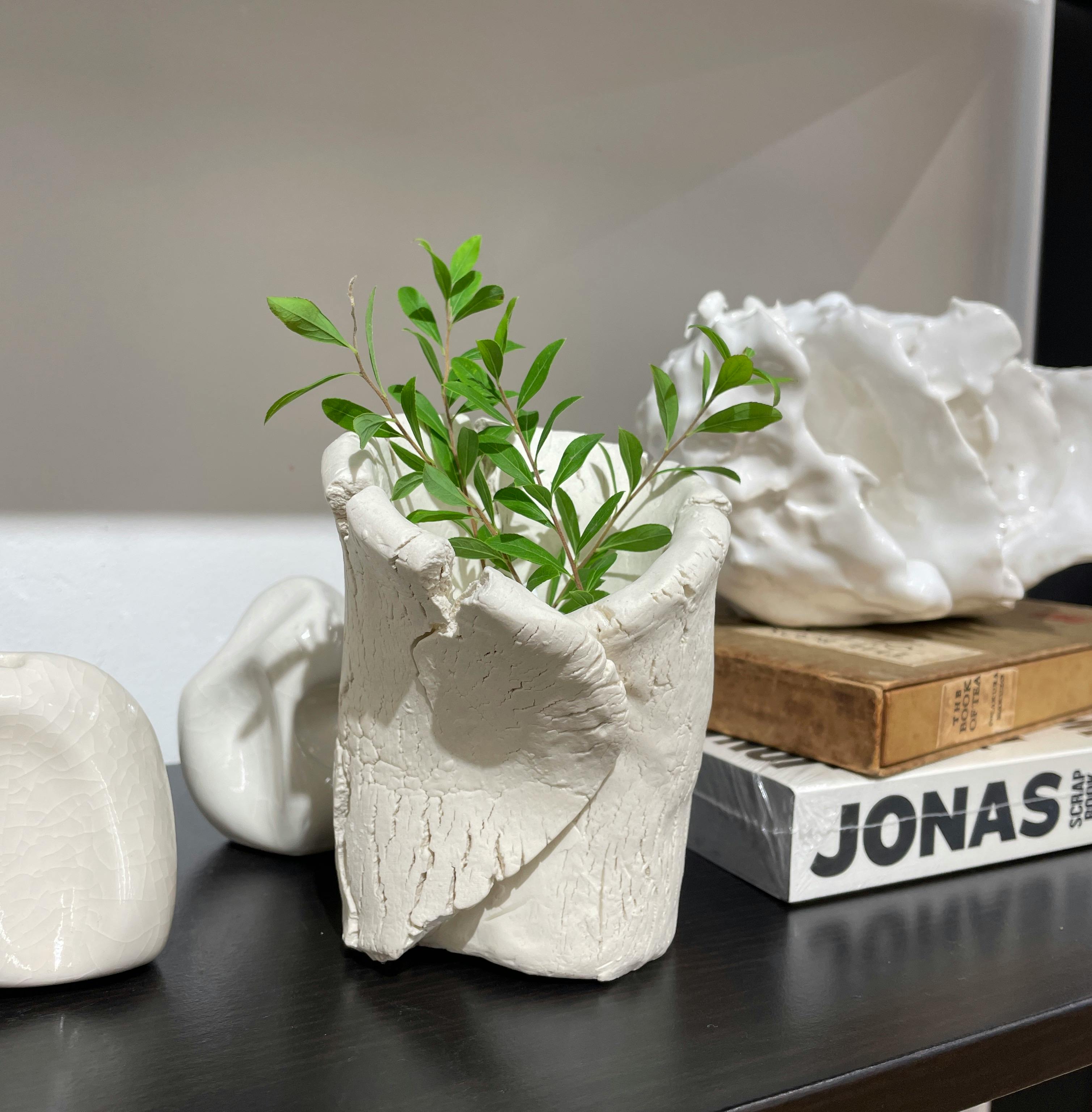 森田 智仁 Cracked Bloom Vase - S