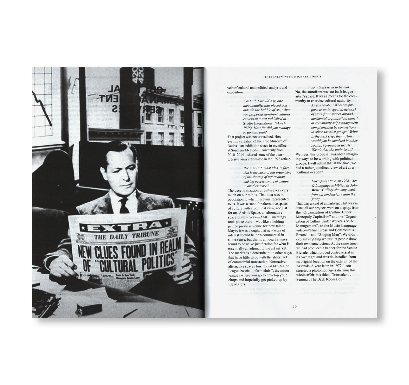 IN THE BELLY OF THE BEAST – ART & LANGUAGE NEW YORK PROJECT 1972-1978