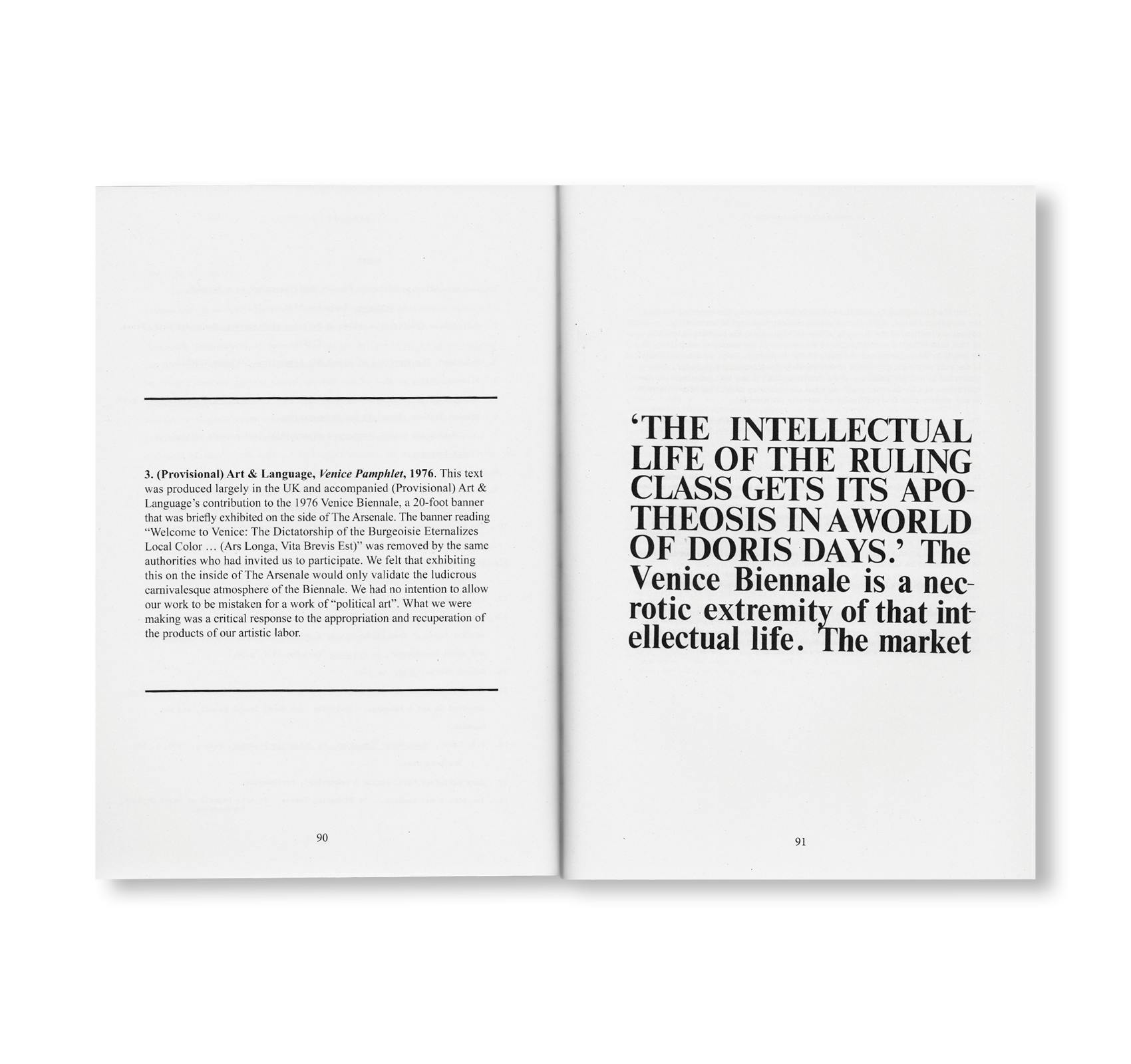 IN THE BELLY OF THE BEAST – ART & LANGUAGE NEW YORK PROJECT 1972-1978