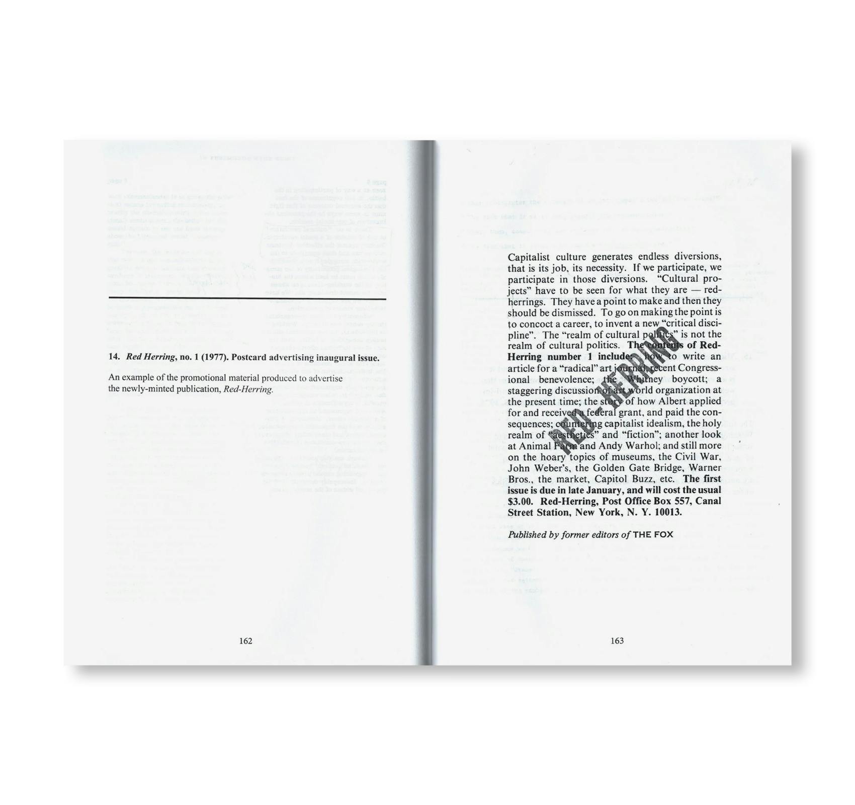 IN THE BELLY OF THE BEAST – ART & LANGUAGE NEW YORK PROJECT 1972-1978