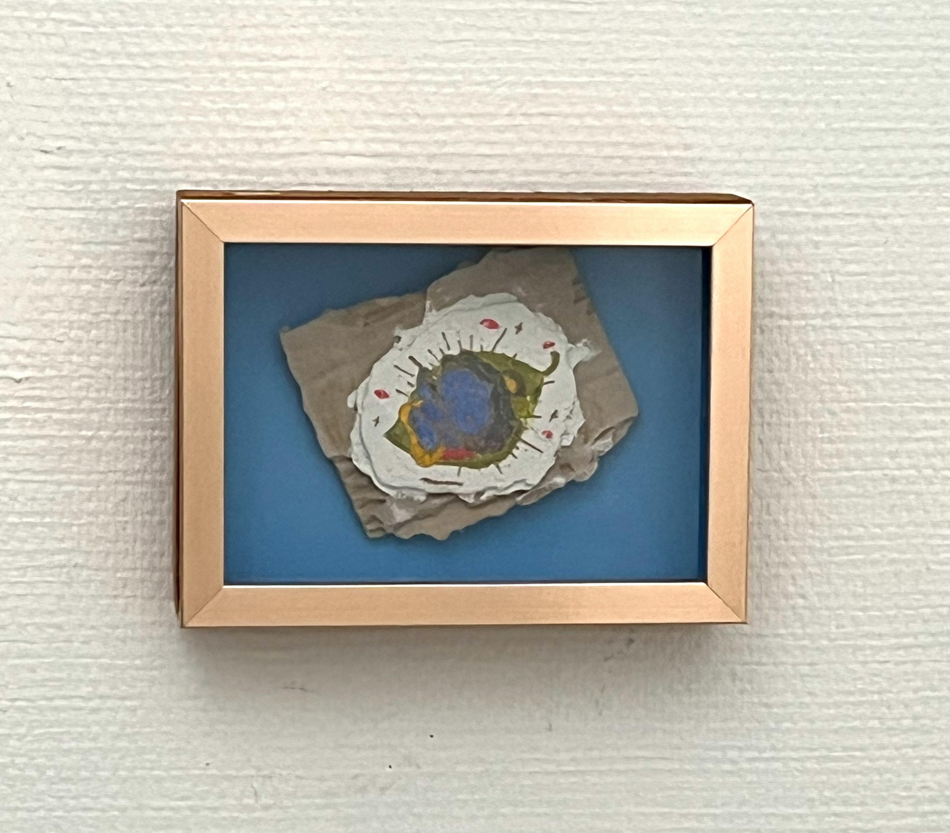 バニヤンの葉の上のクリシュナ
