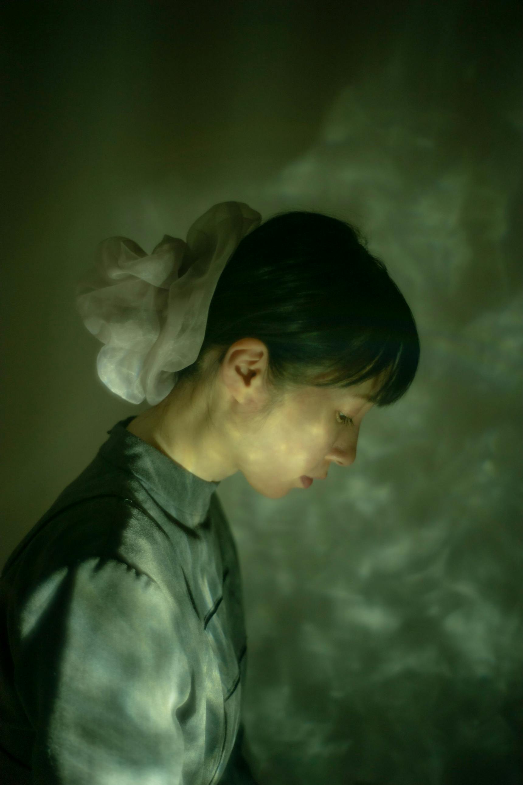 【額装】肖像画 / Self-Portrait