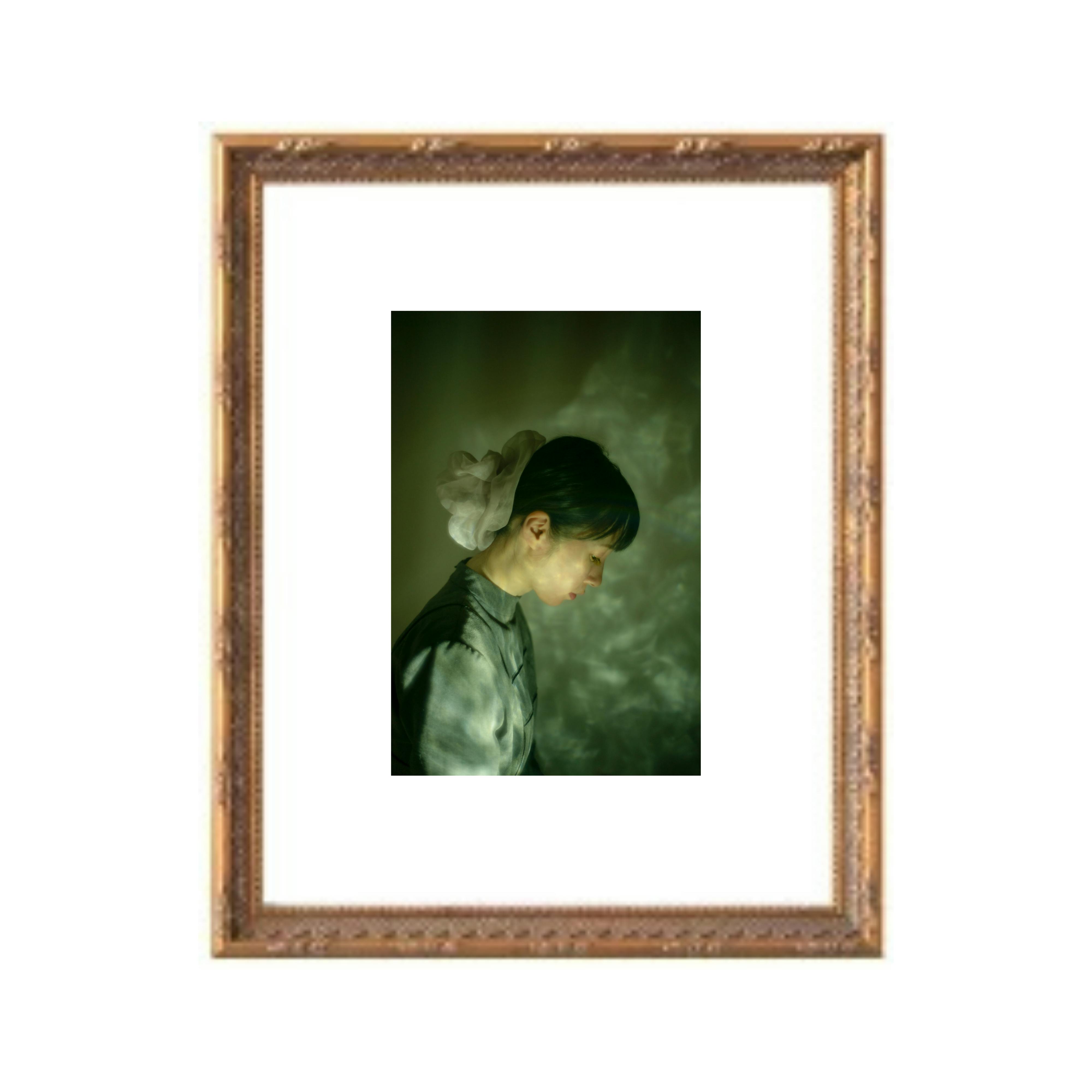 【額装】肖像画 / Self-Portrait