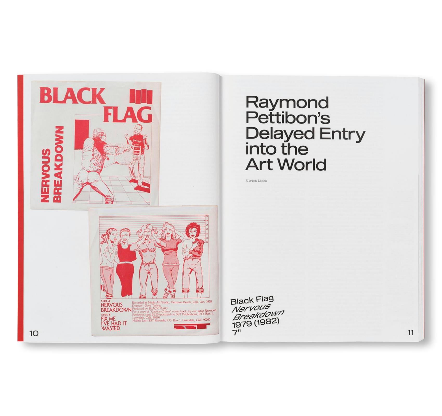 [予約受付中] NERVOUS BREAKDOWN: RAYMOND PETTIBON, ALBUM COVERS