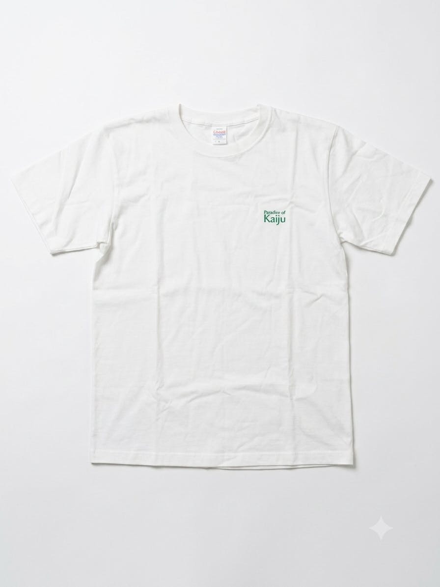 中原ちひろ「かいじゅうたちの楽園 Paradise of Kaiju」Ｔシャツ／KV（L)