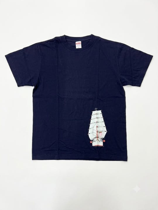 柳原良平 Tシャツ Navy （S）