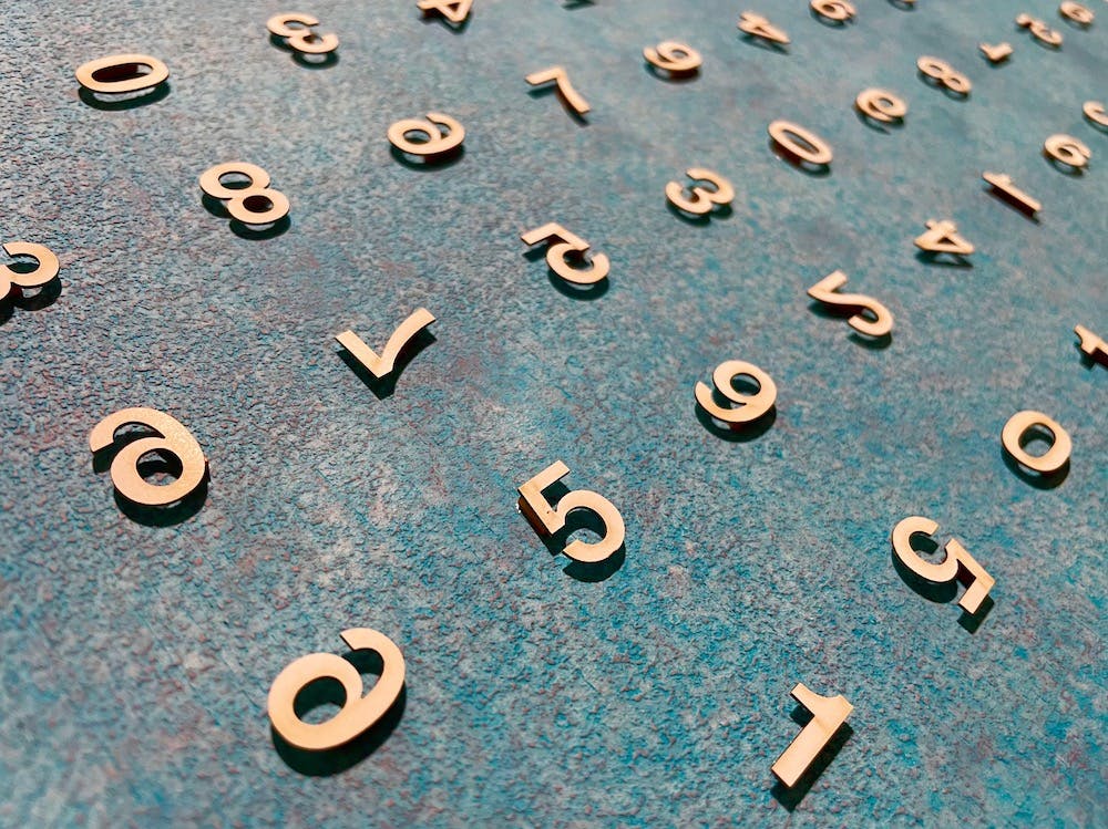 解放された数字