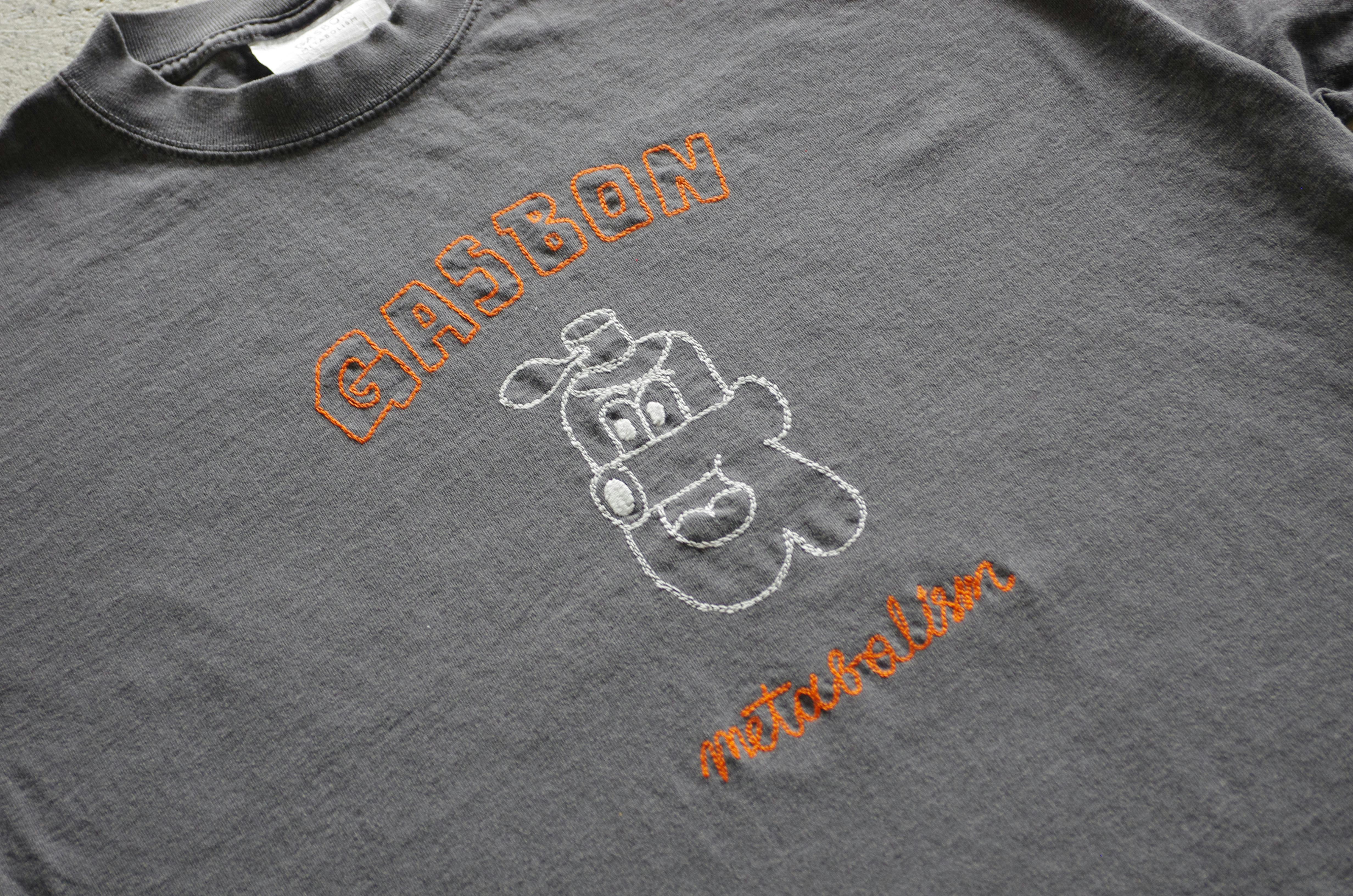 GASBON × DIEGO ガスボーイ “still here” T-shirt 2026 シャドー　Lsize