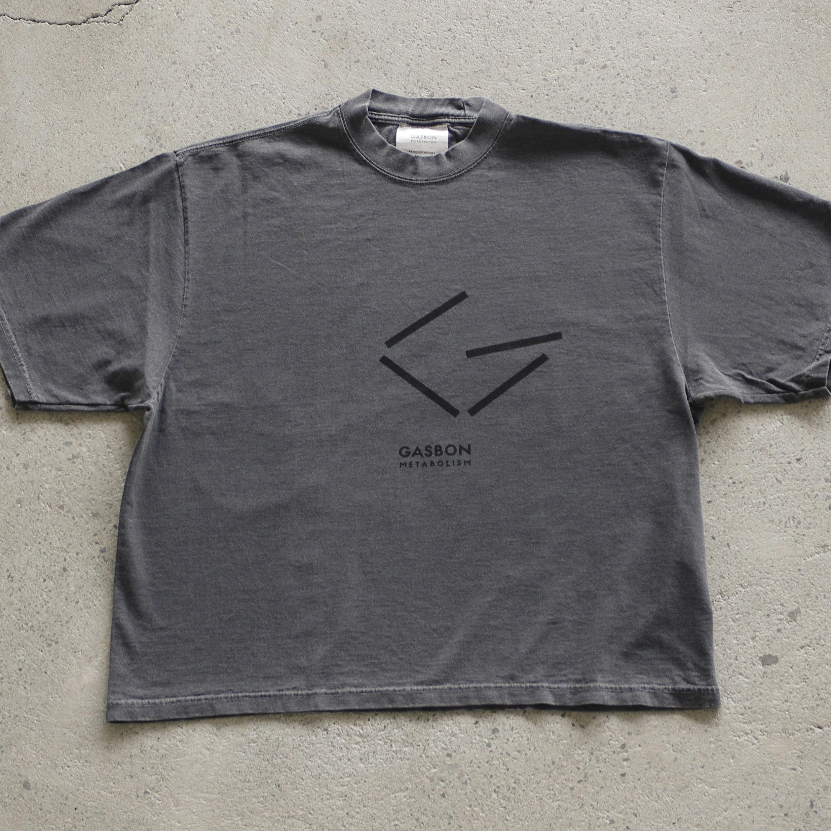 GASBON METABOLISM  〈G〉T-shirt　ブラック　M size