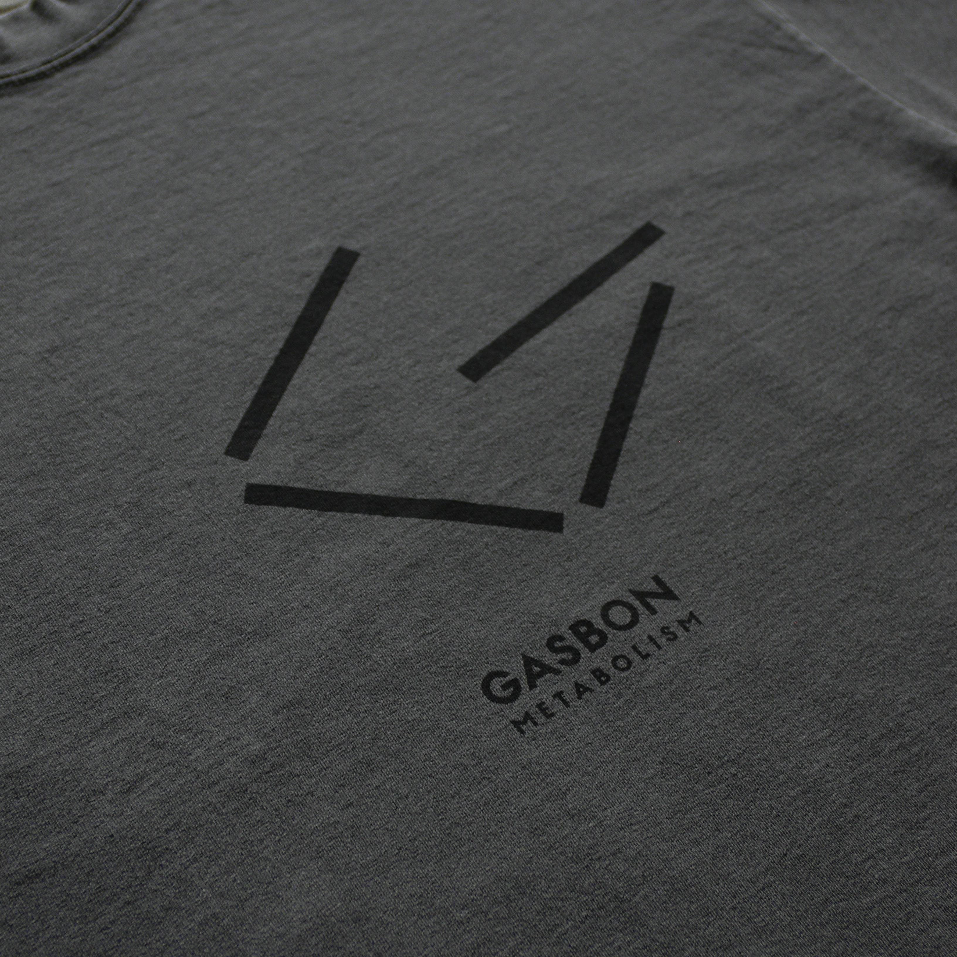 GASBON METABOLISM  〈G〉T-shirt　ブラック　L size