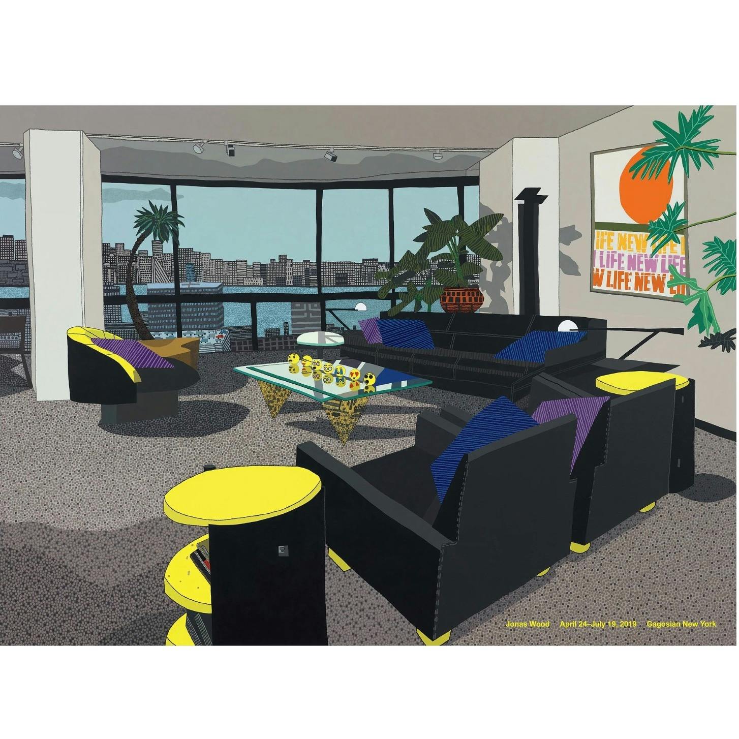 Jersey City Apartment ポスター + オーダーフレーム