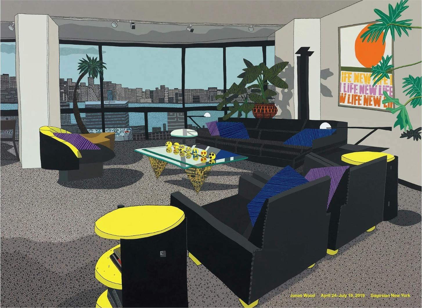 Jersey City Apartment ポスター + オーダーフレーム