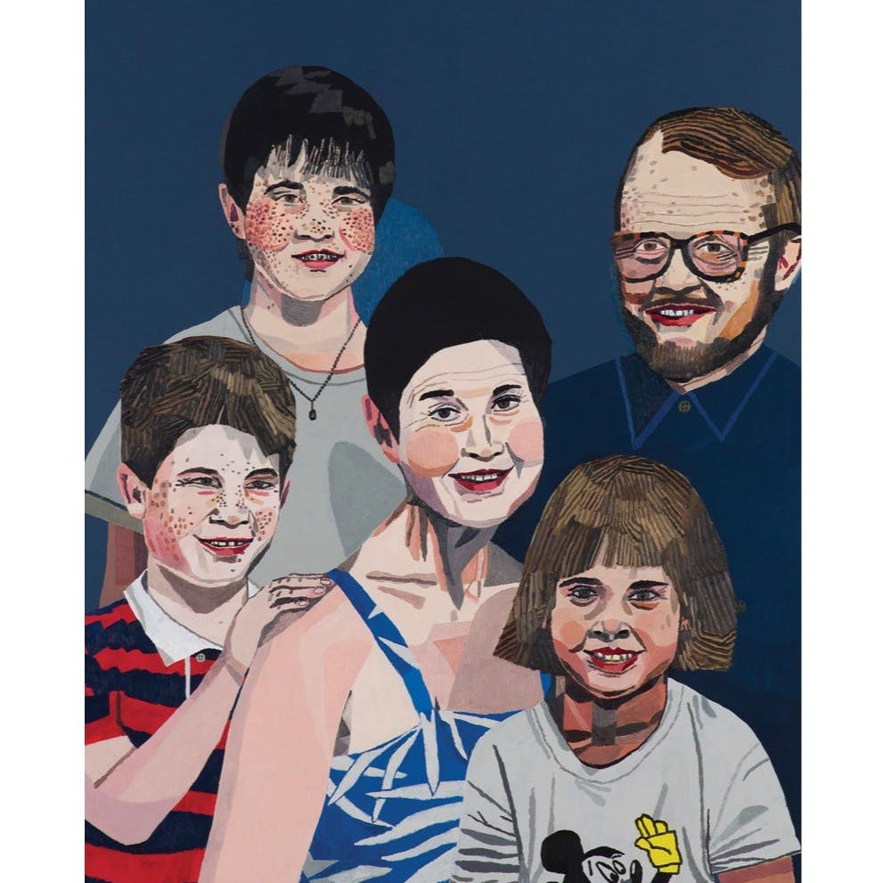 Jonas Wood: Portraits