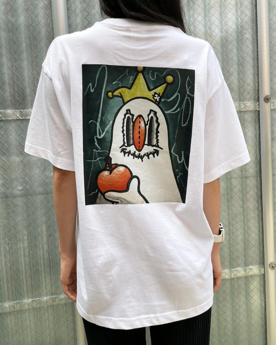 矢入幸一 T-Shirt white（Lサイズ）