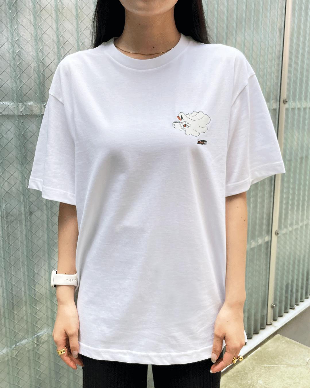 矢入幸一 T-Shirt white（XLサイズ）