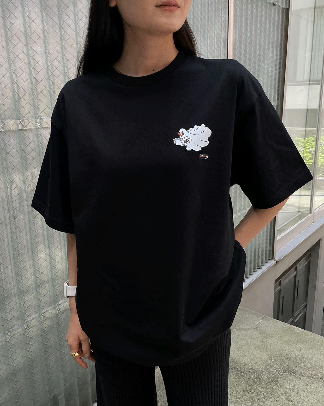 矢入幸一 T-Shirt black（XLサイズ）