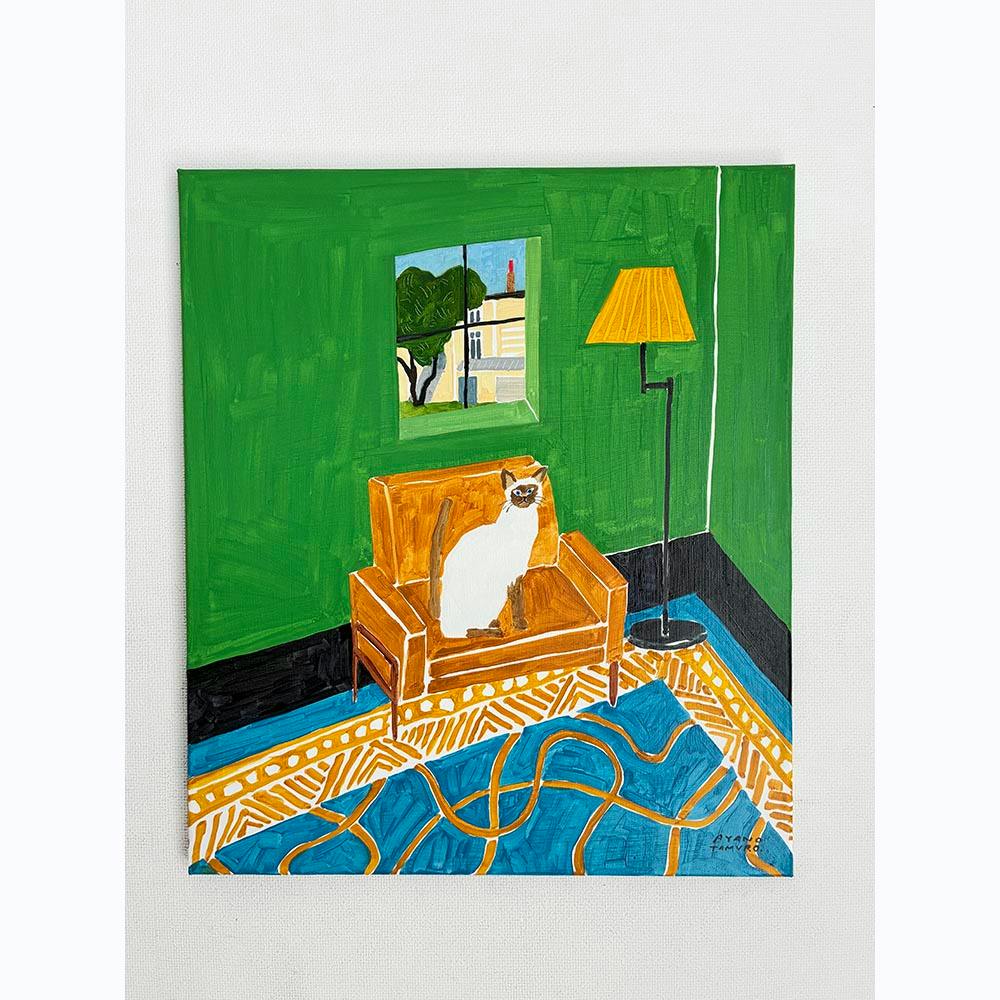 シャム猫のいる部屋 A Room with a Siamese Cat