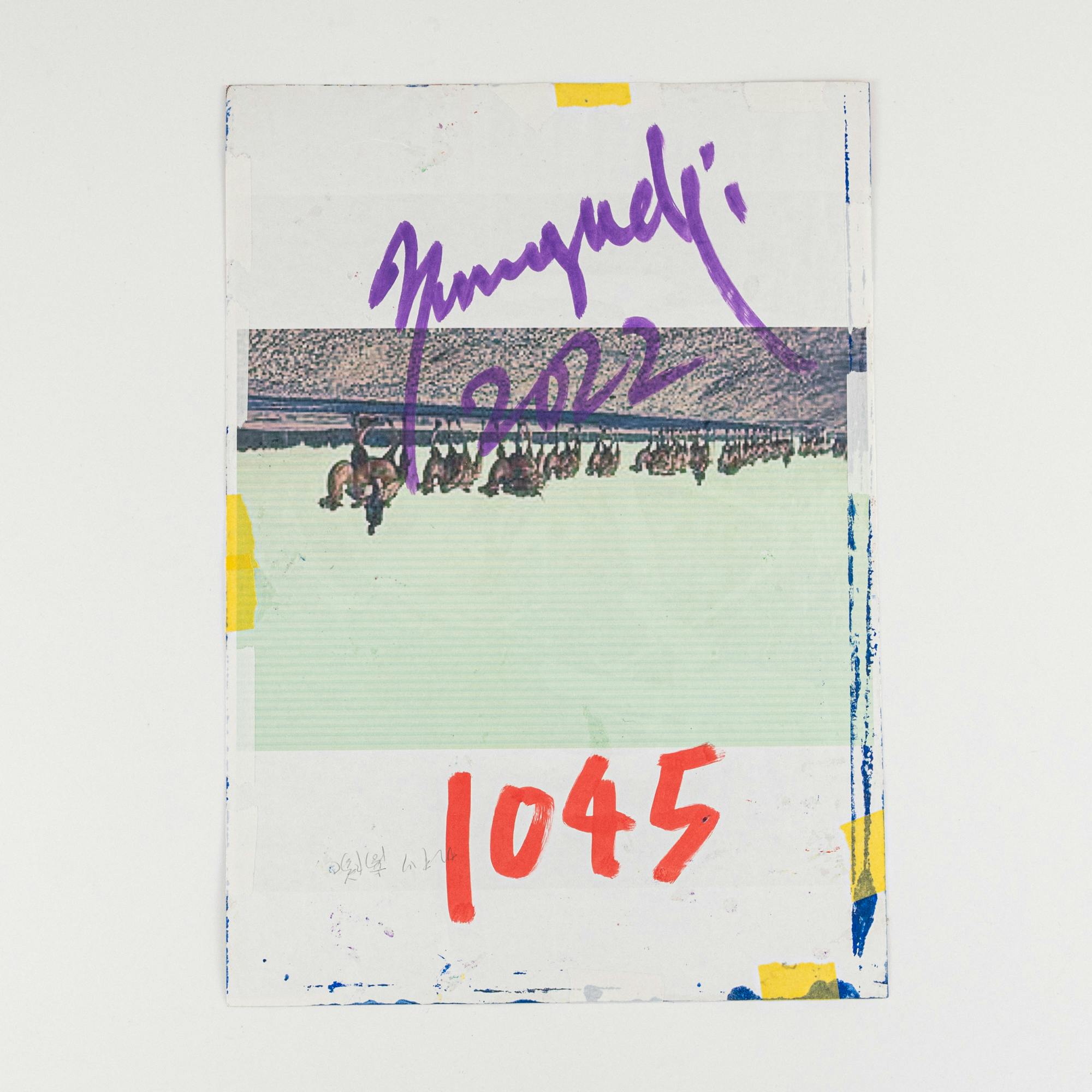 POSCA drawing 1045