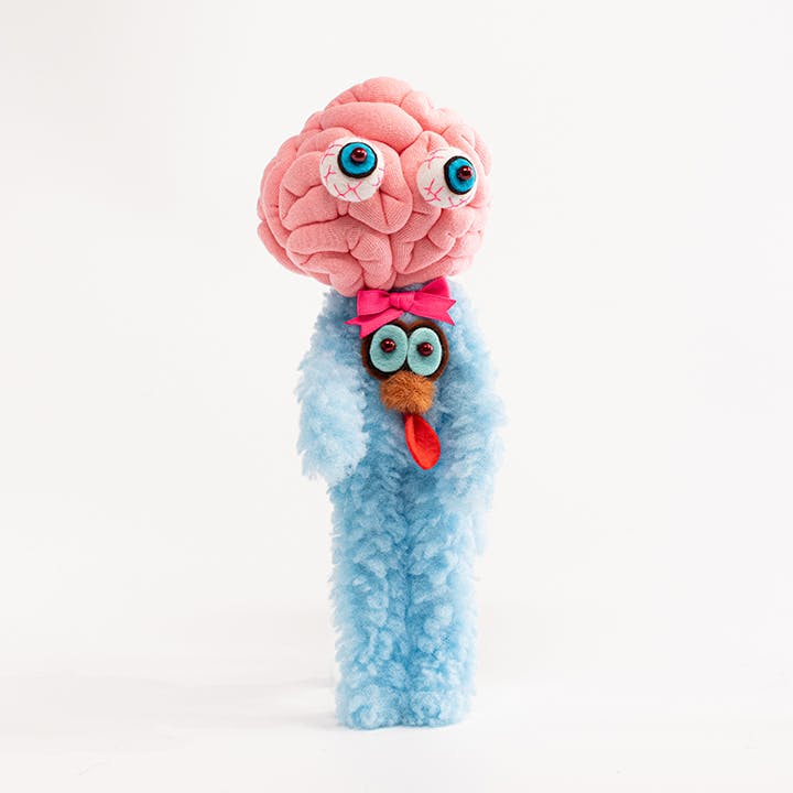 Huge brain 全身タイツ犬（Pink）