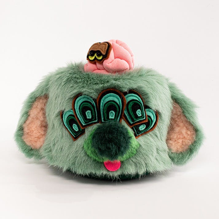 脳ミソバァ〜ン犬（GREEN）