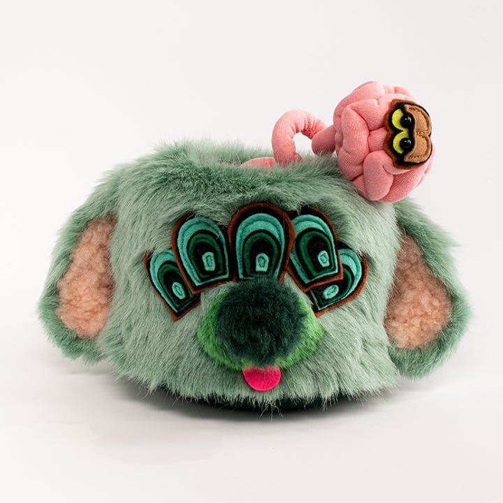 脳ミソバァ〜ン犬（GREEN）