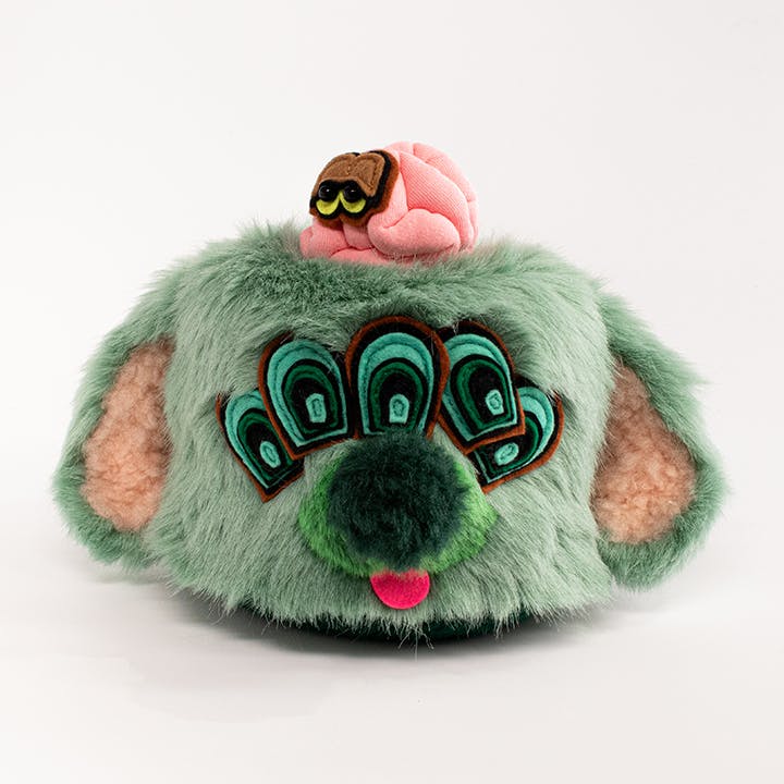 脳ミソバァ〜ン犬（GREEN）
