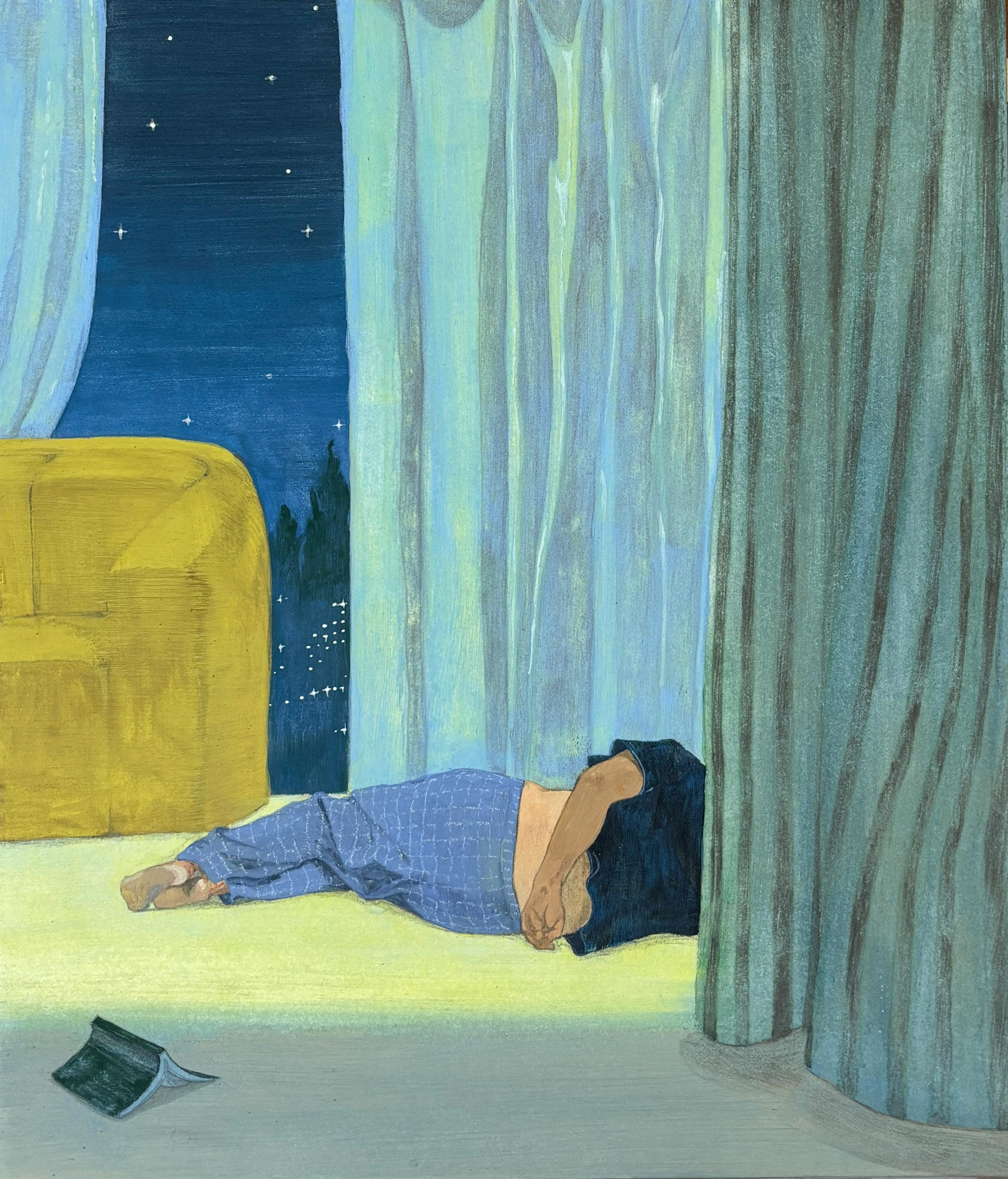 眠る男