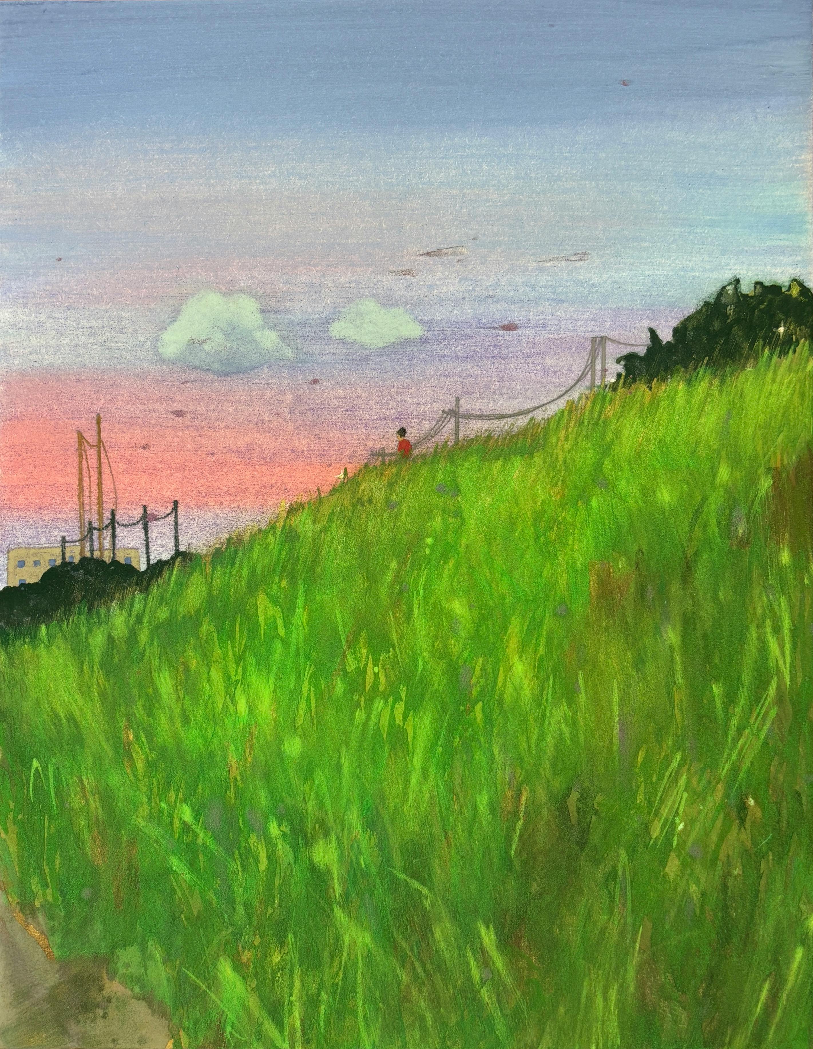 リバーサイド、雲