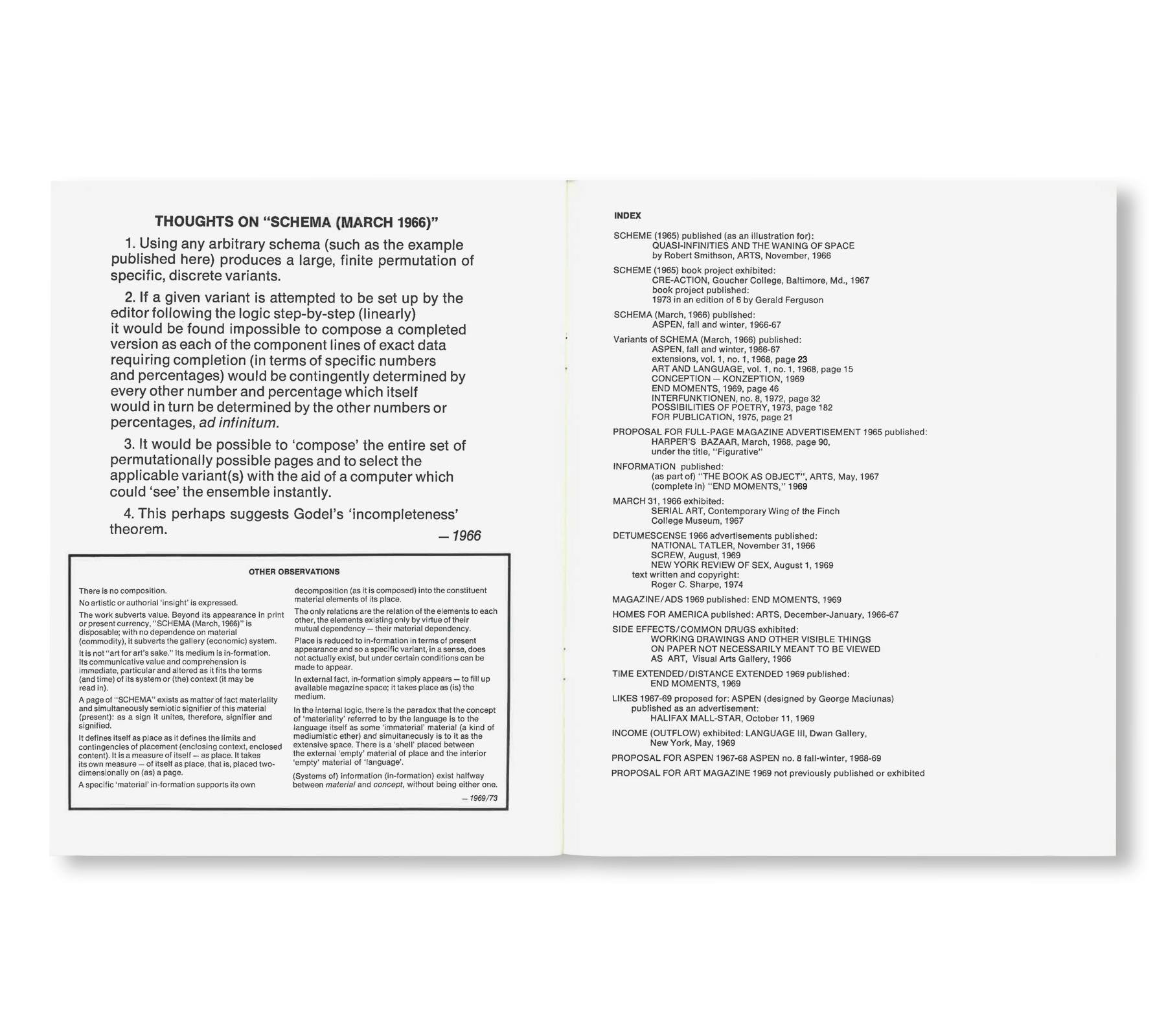 FOR PUBLICATION [SECOND EDITION]