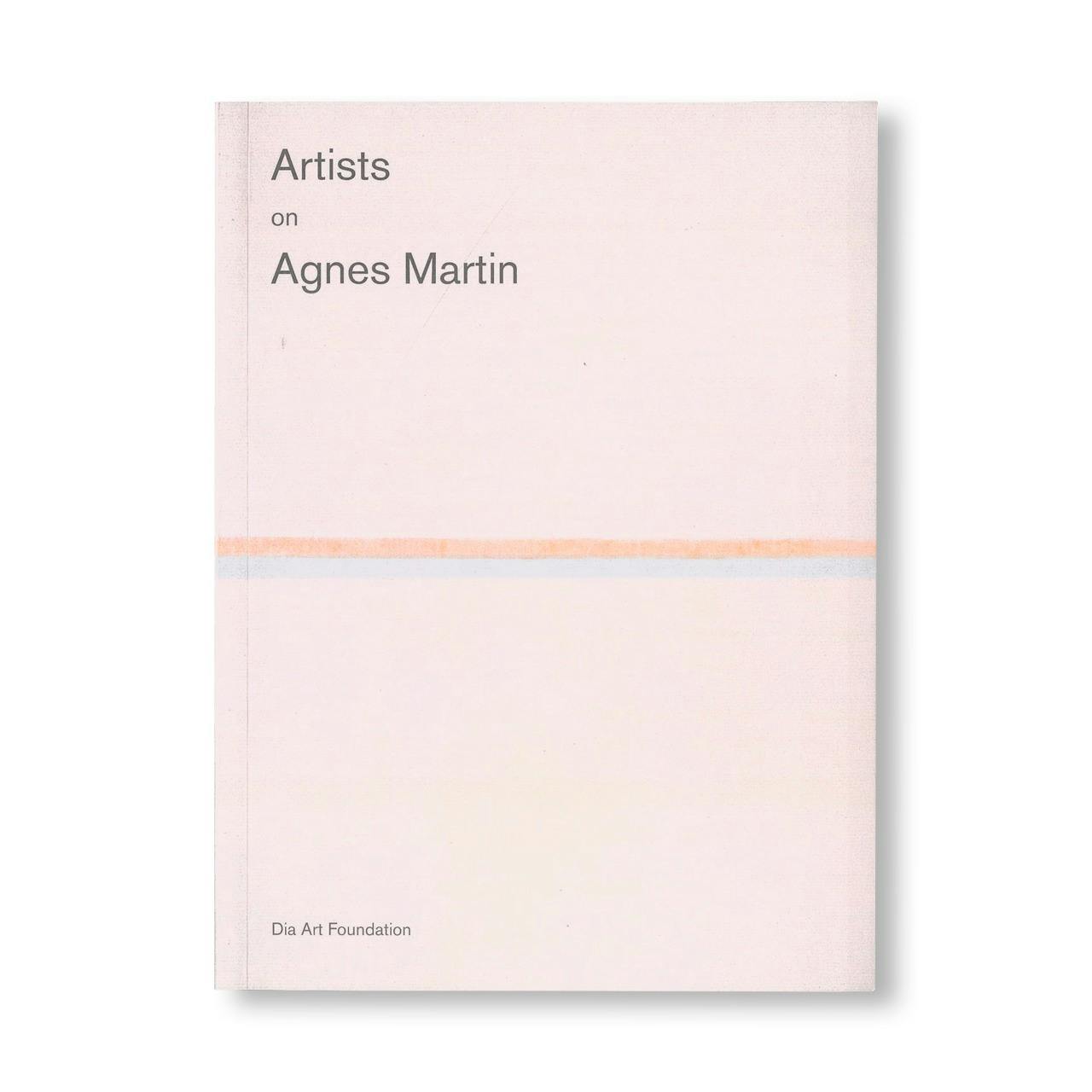 ARTISTS ON AGNES MARTIN