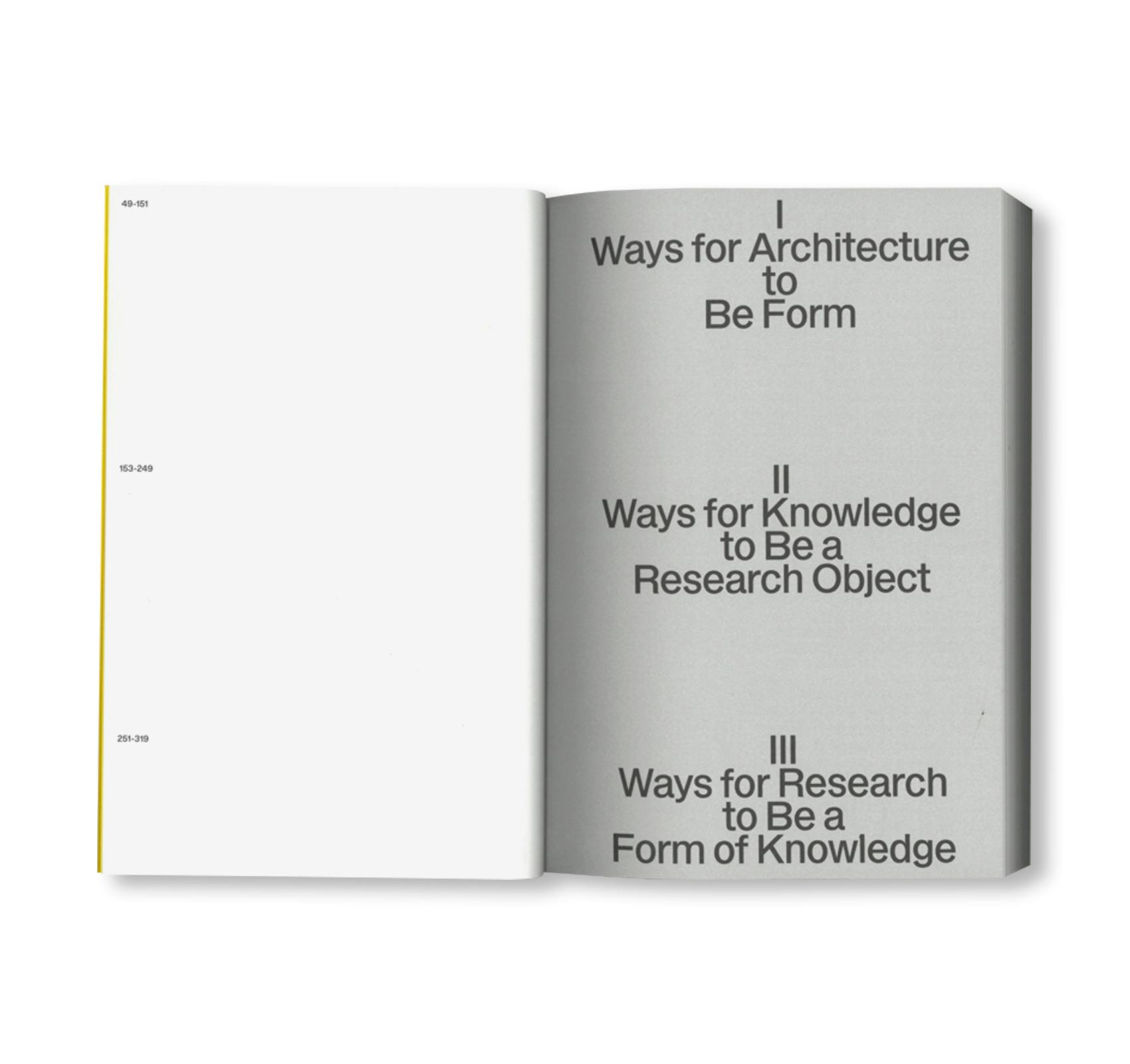 DEGREE ZERO IN ARCHITECTURE - FORM, VALUE, AUTHORSHIP