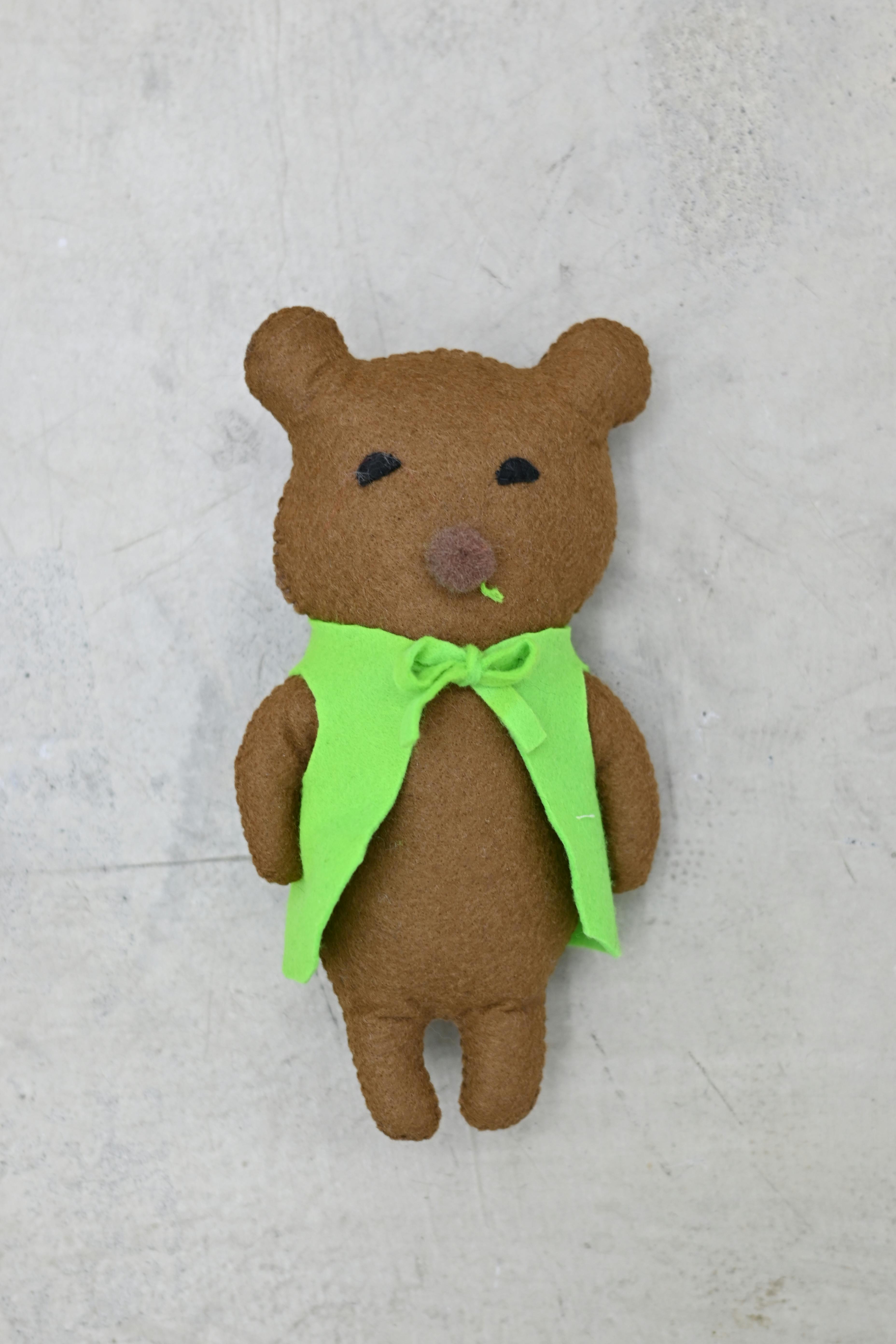 森のクマ大