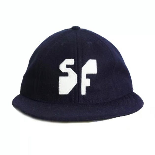 Jeffrey Sincich SF Baseball Cap 8panel Navy
