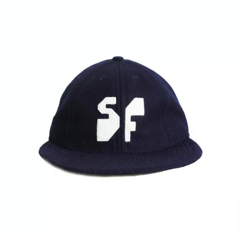 Jeffrey Sincich SF Baseball Cap 8panel Navy