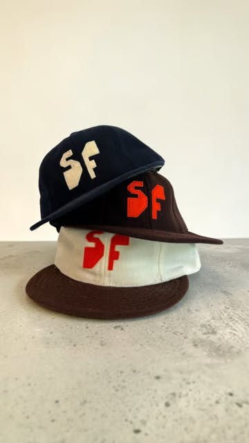 Jeffrey Sincich SF Baseball Cap 8panel Navy