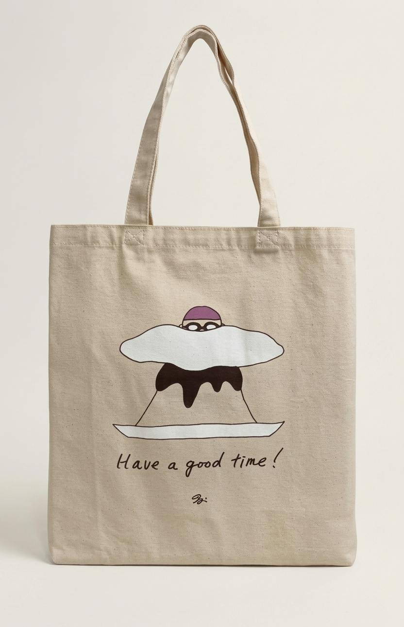 トートバッグ 　プリン