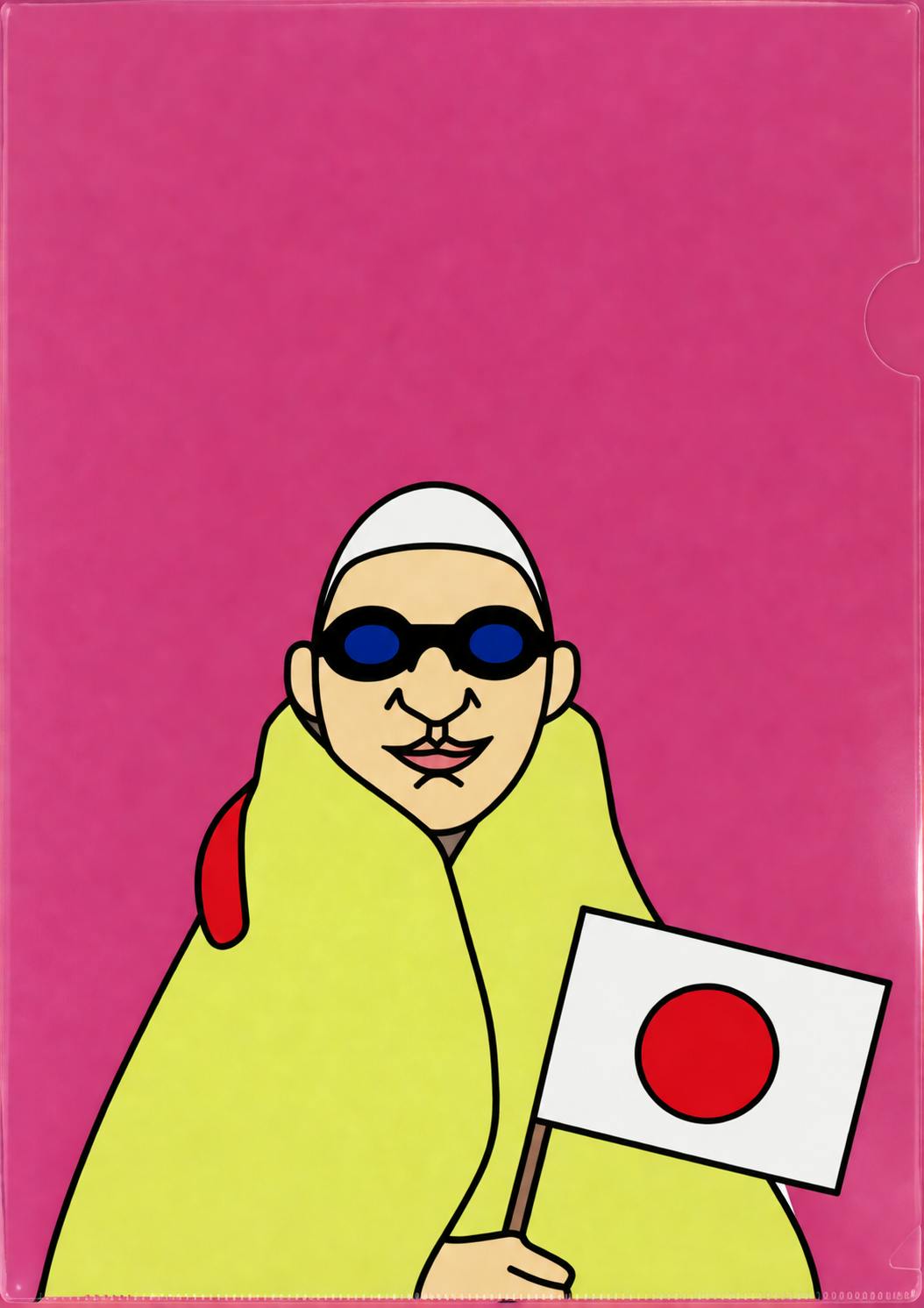 クリアファイル 　オムレツマント