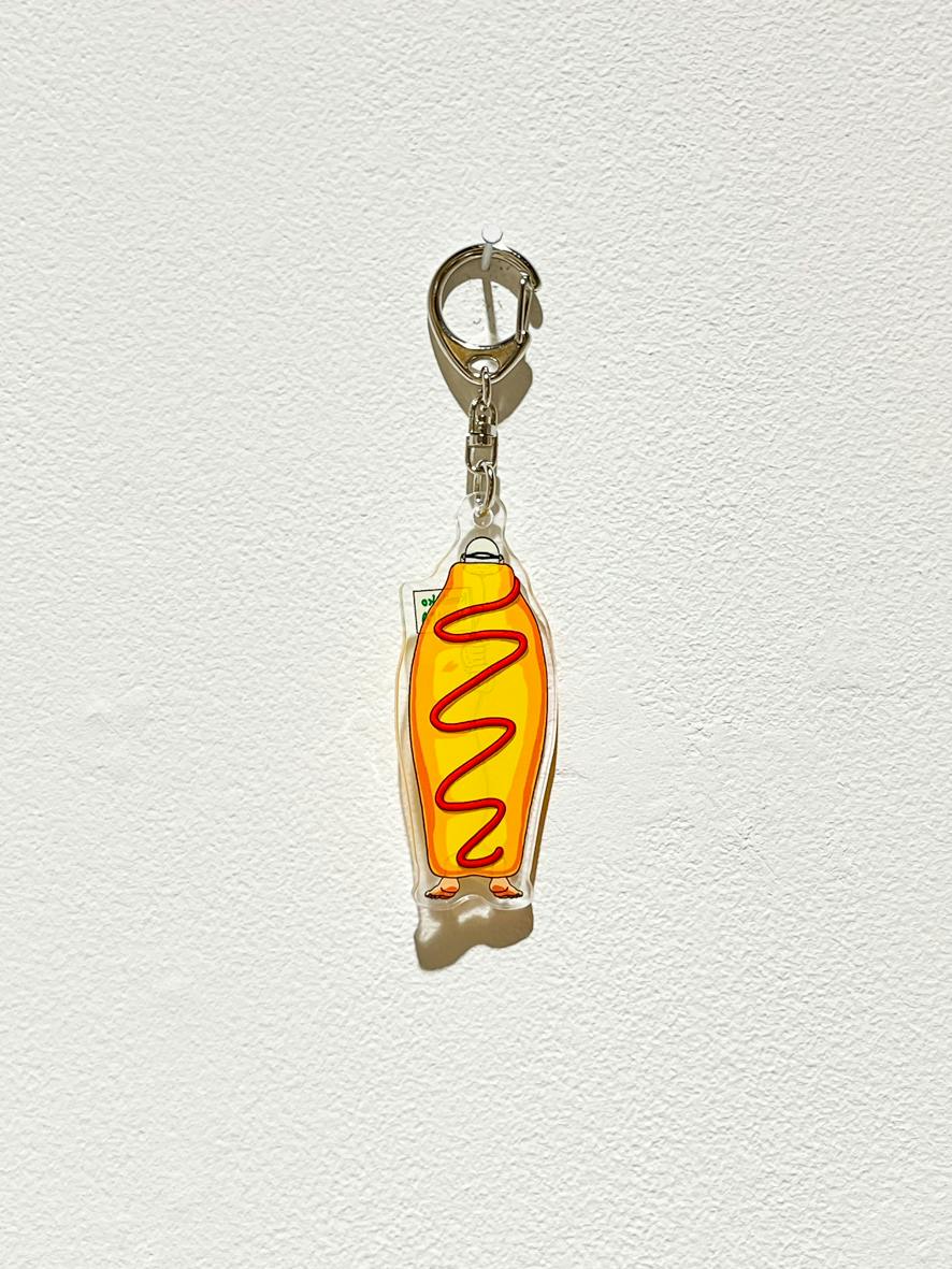 アクリルキーホルダー 　オムレツマント